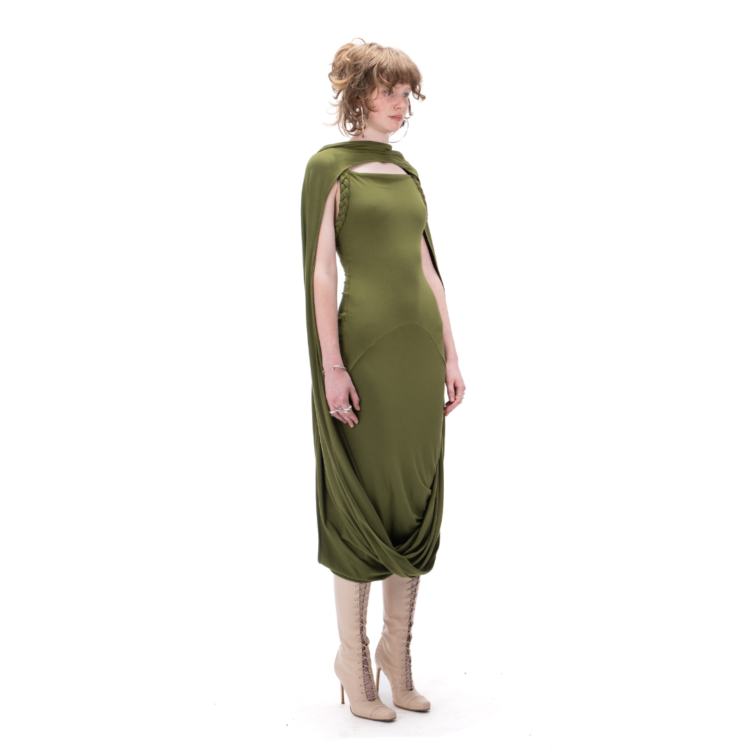Green Willow Dress