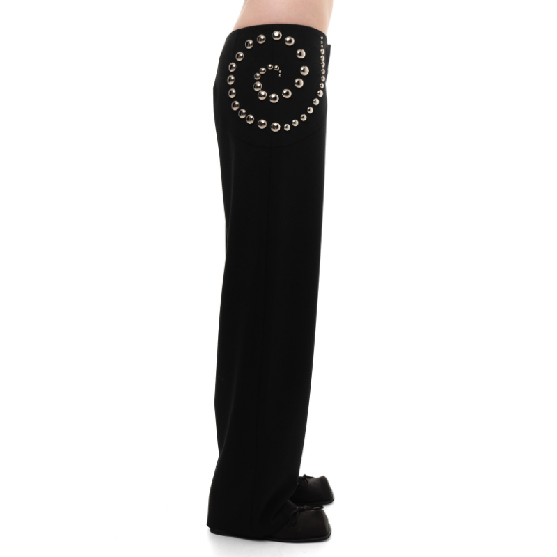 Studded Spiral Trousers