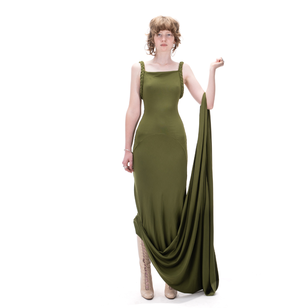 Green Willow Dress