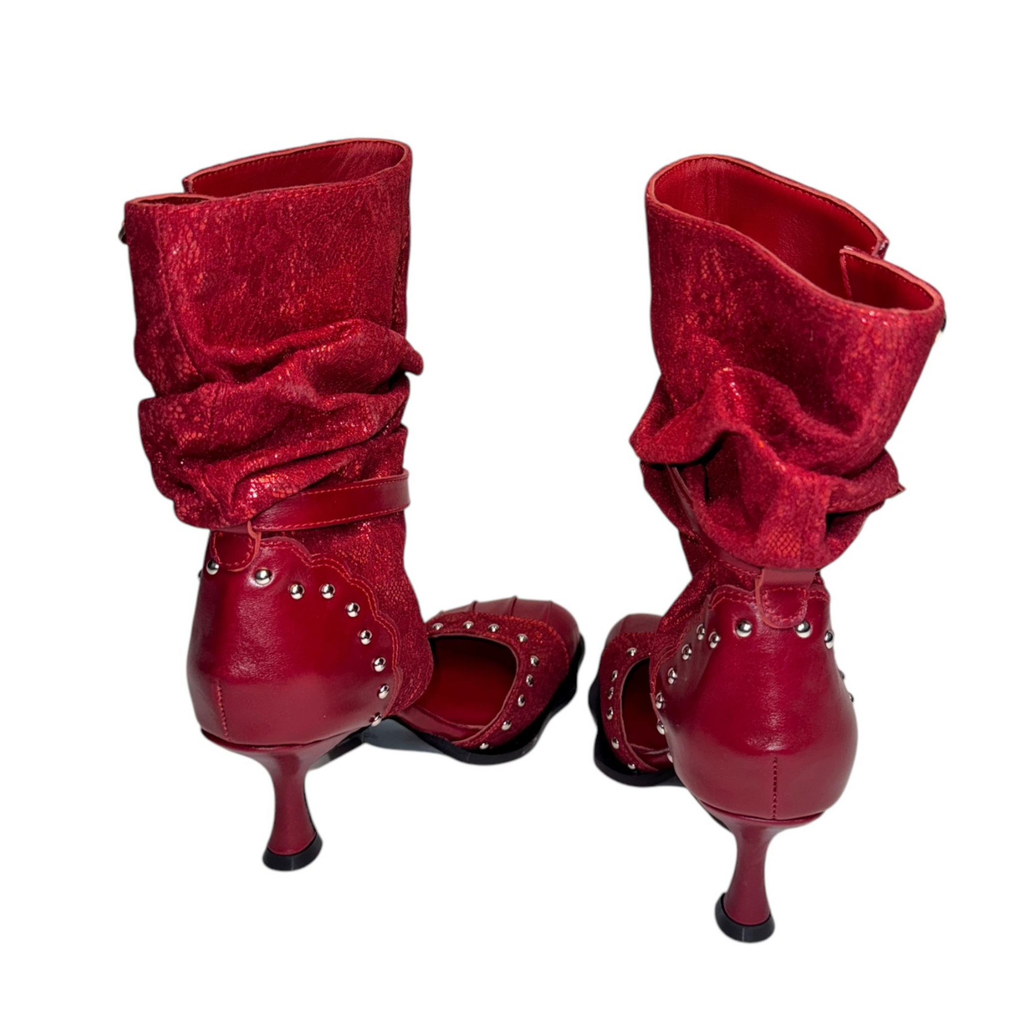 Red Cowboy 4 Toes Pump