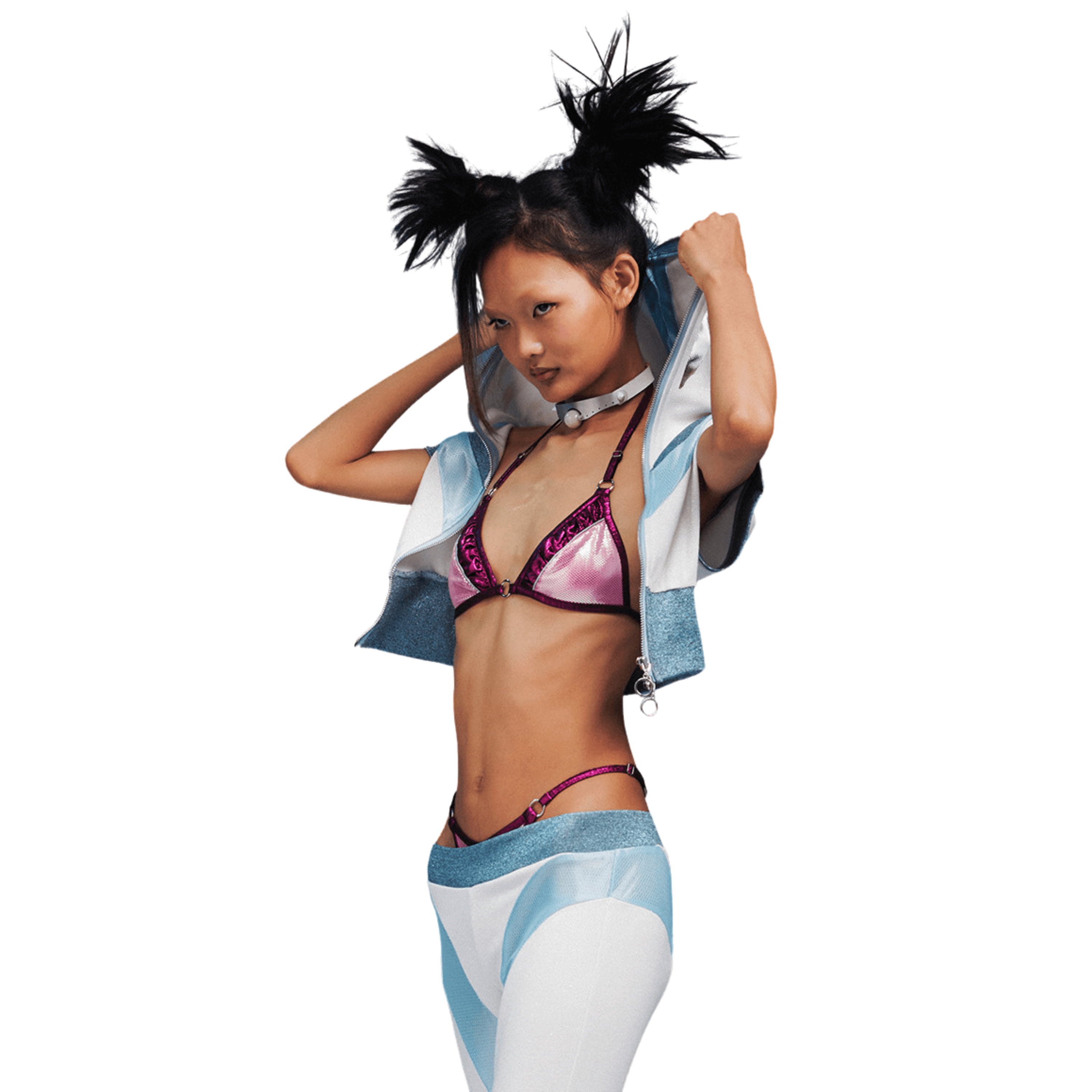 캣츠 블링 비키니 탑