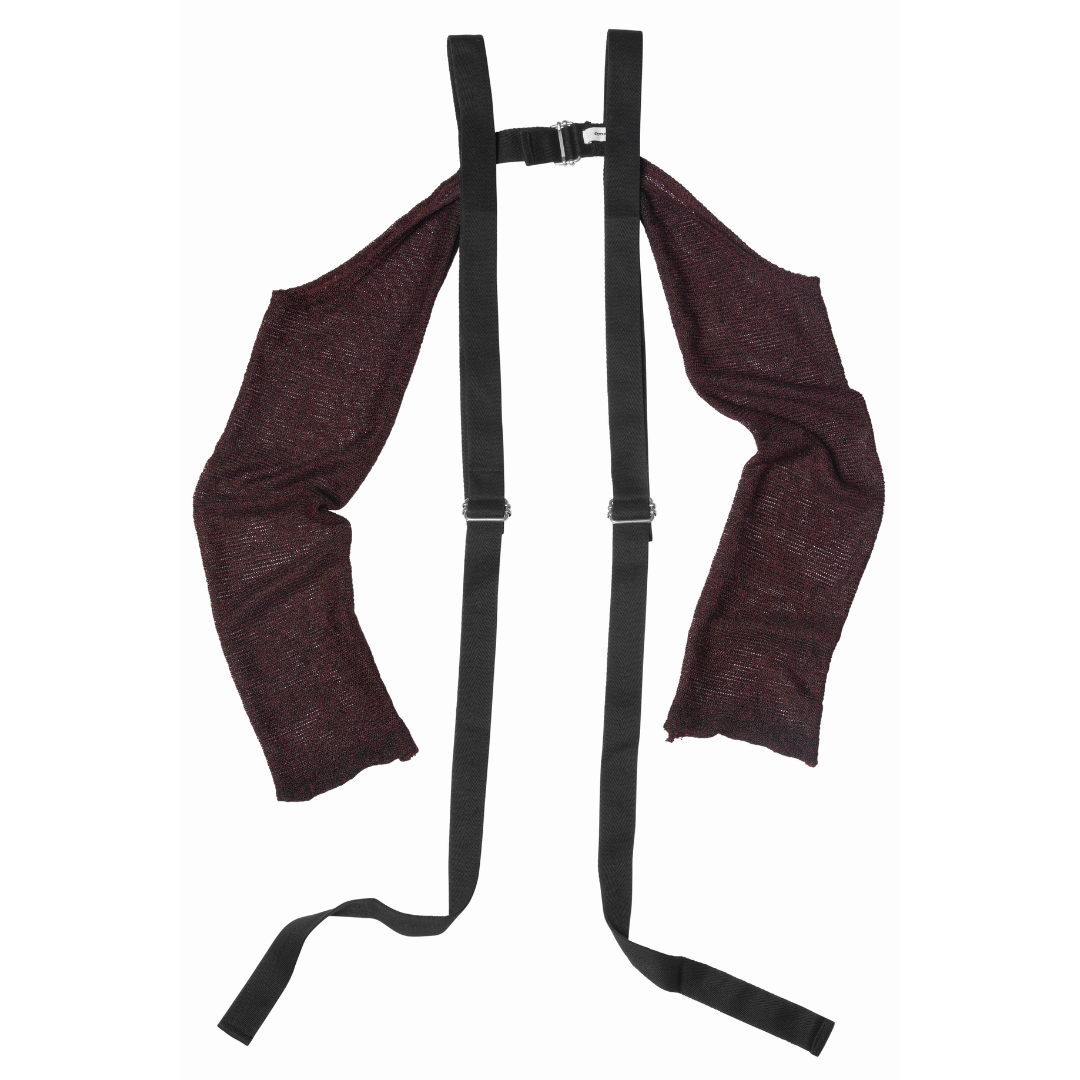 Knit Sleeve Harness Burgundy