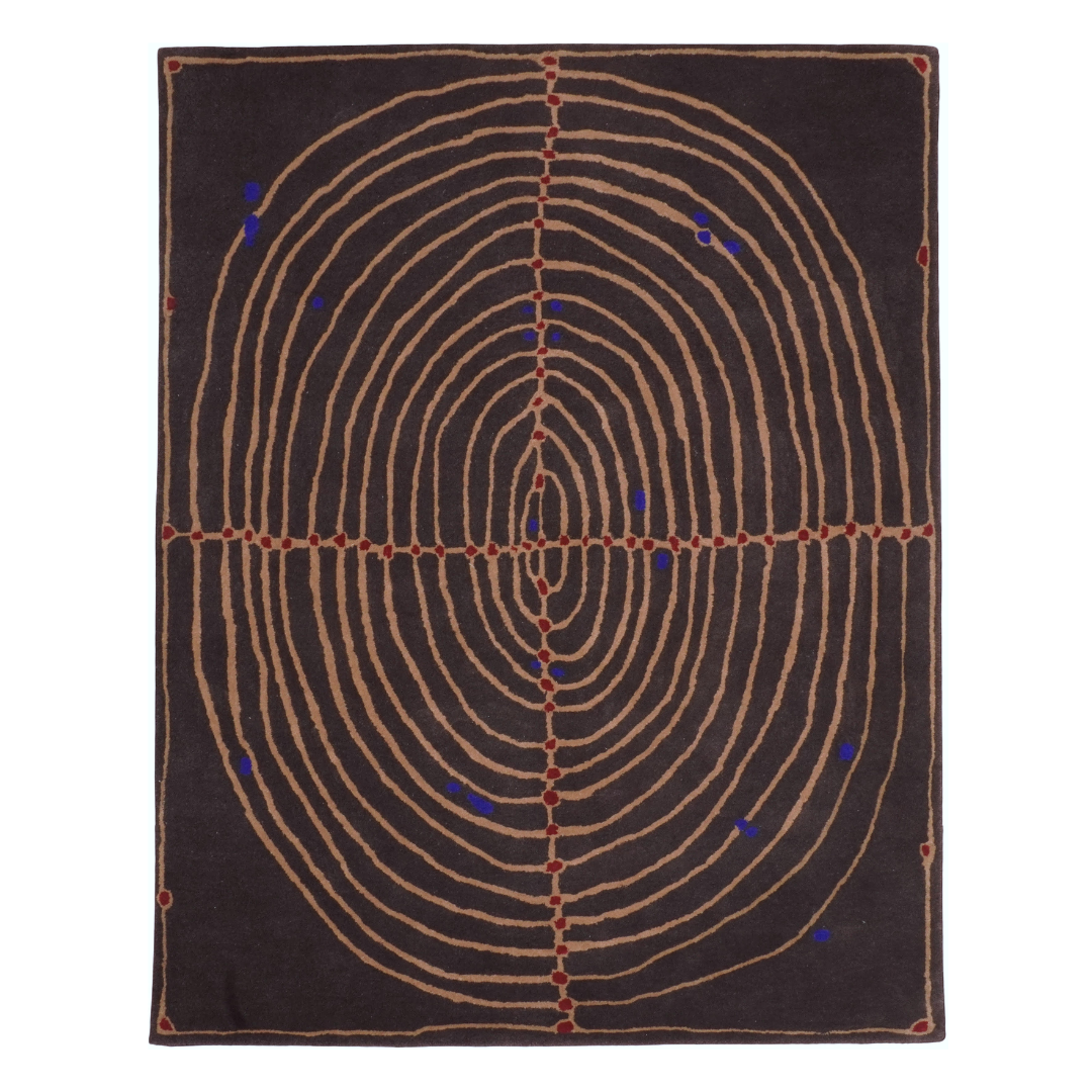 Bullseye Black in New Zealand Wool