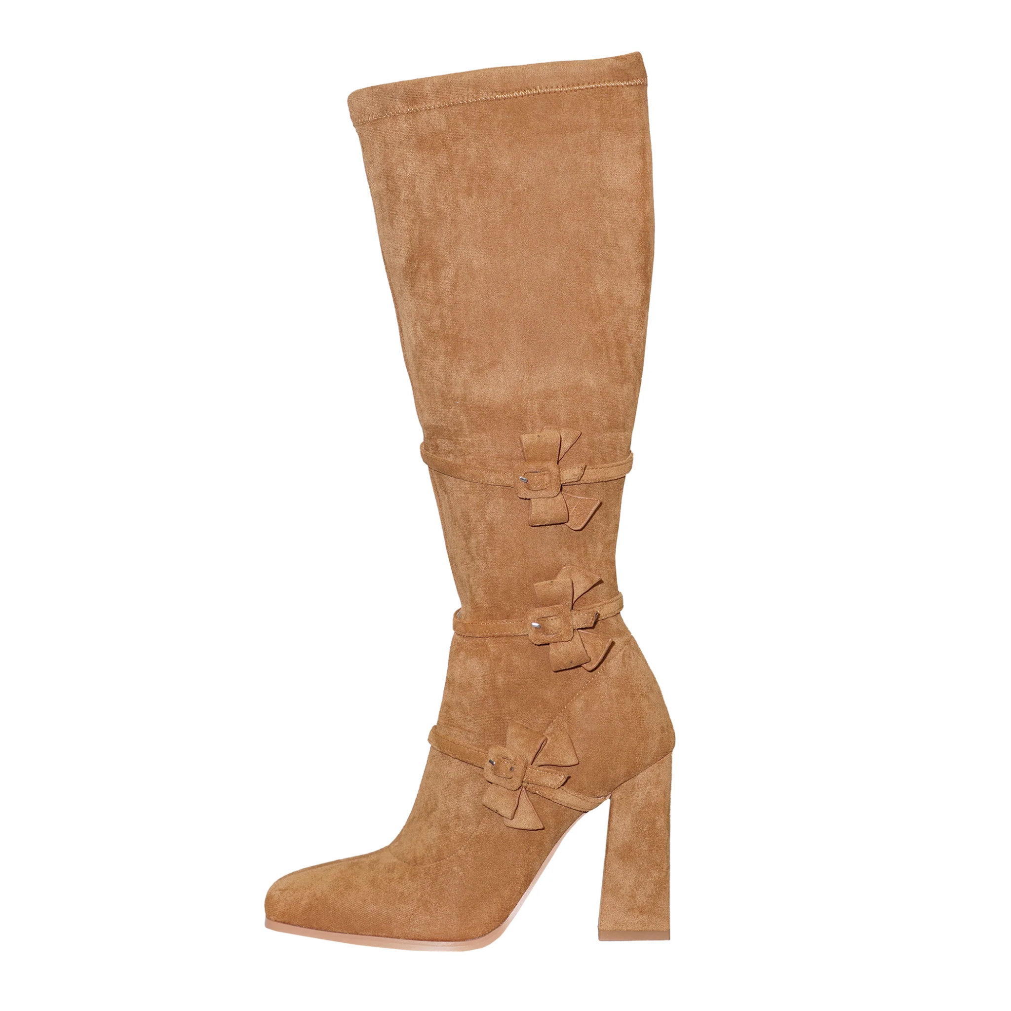 Bow Suede Boots