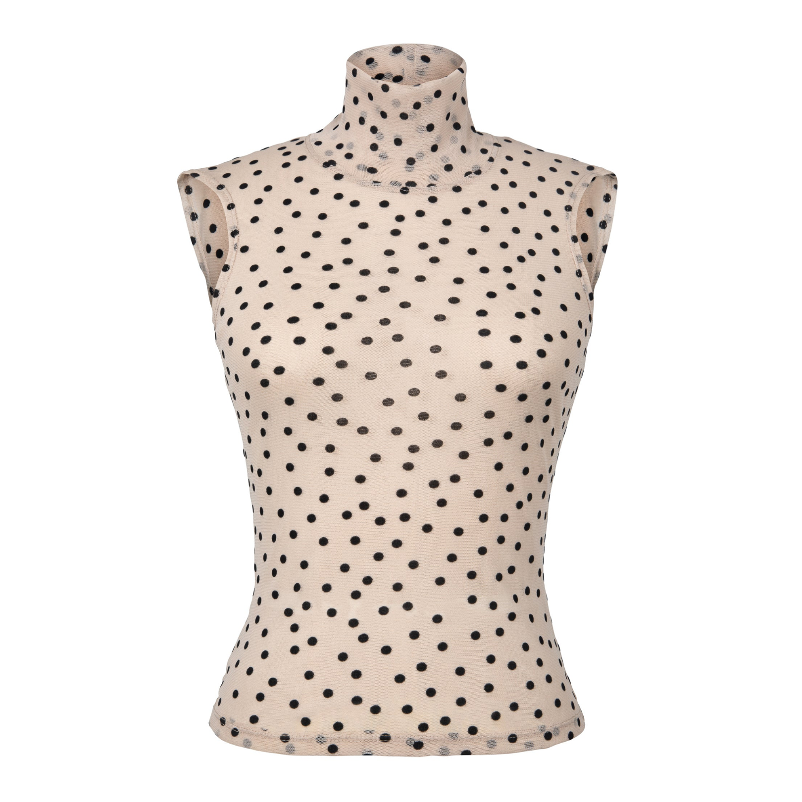 Polka Dot Nude Tank