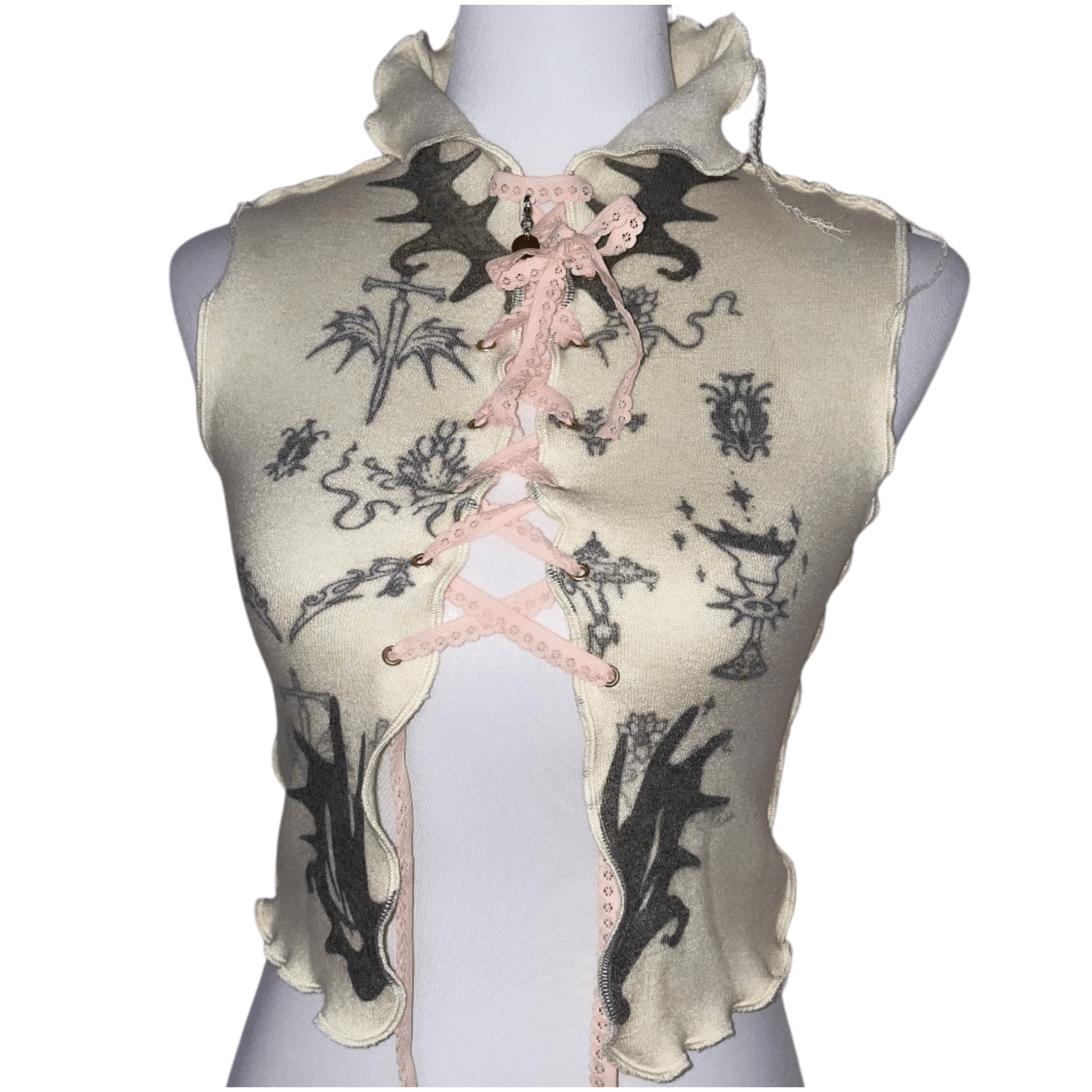 Weste mit Schutzsymbolen 