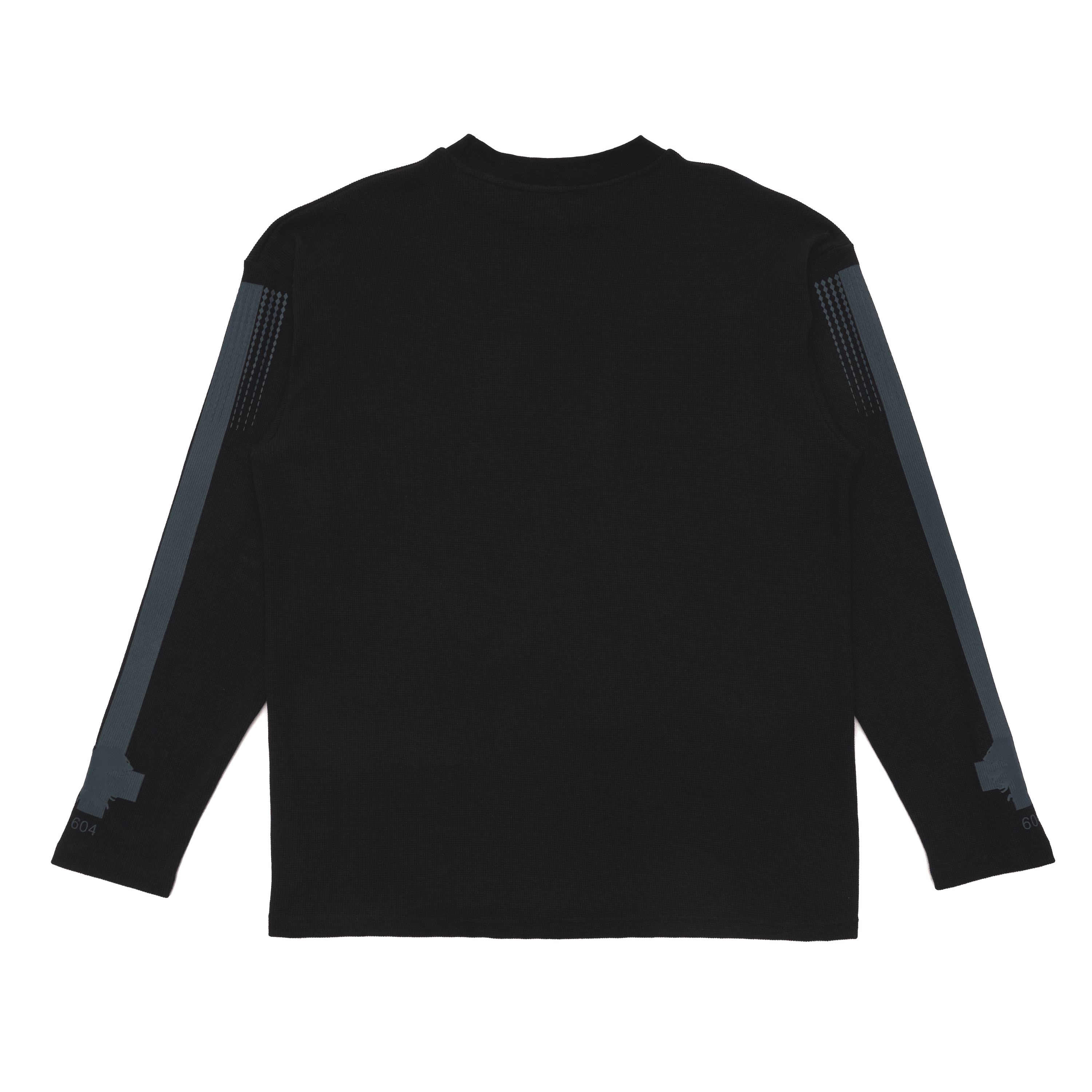 자수 와플 오버사이즈 티셔츠