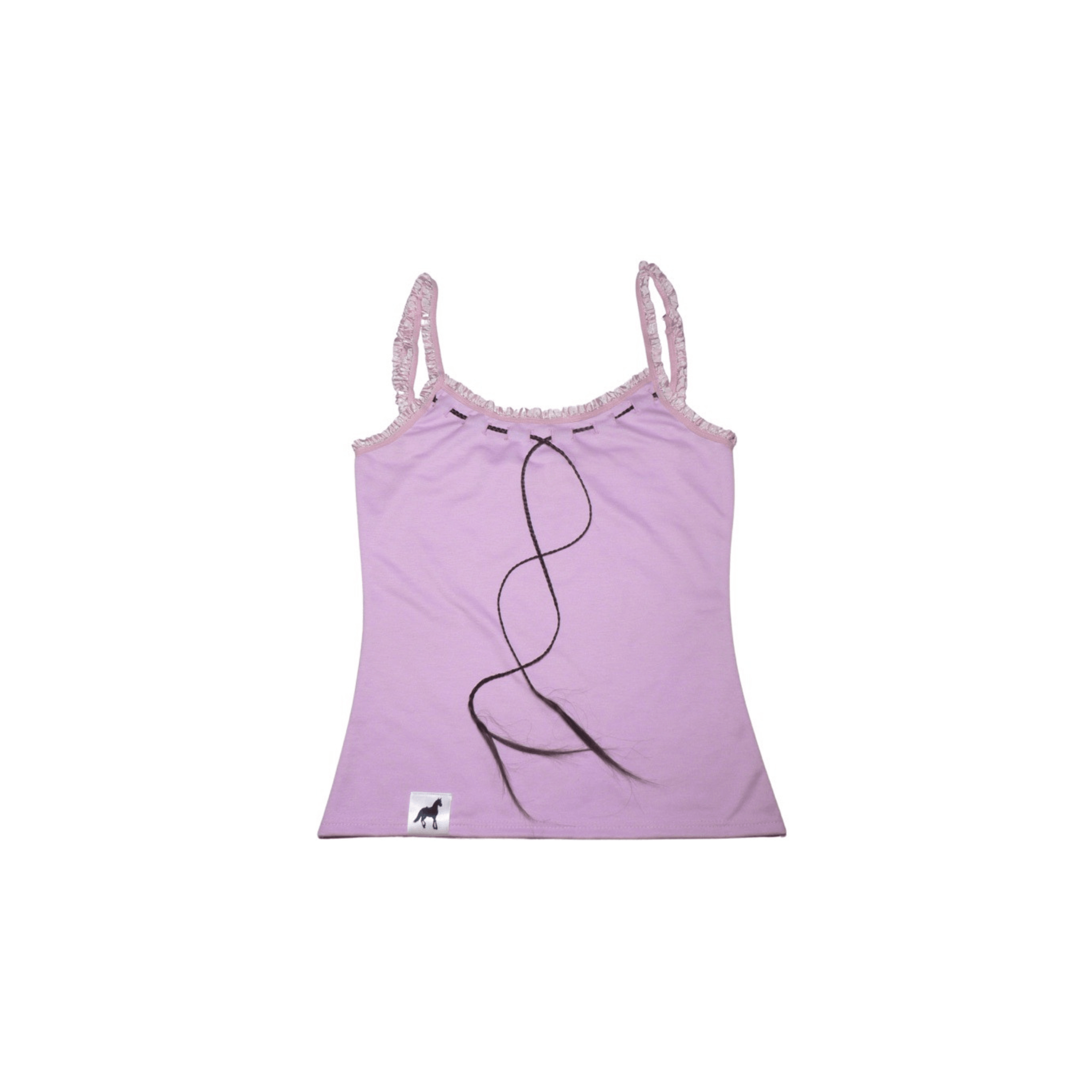 Pony Hair Eyelet Tank