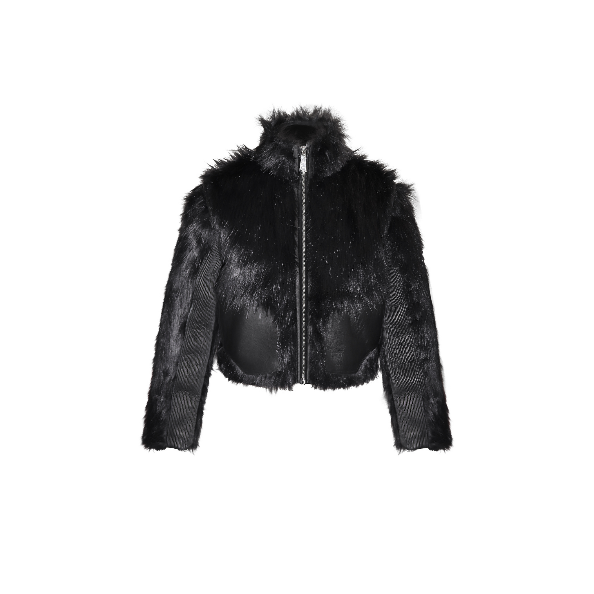 Sable Fur Bomber Jacket