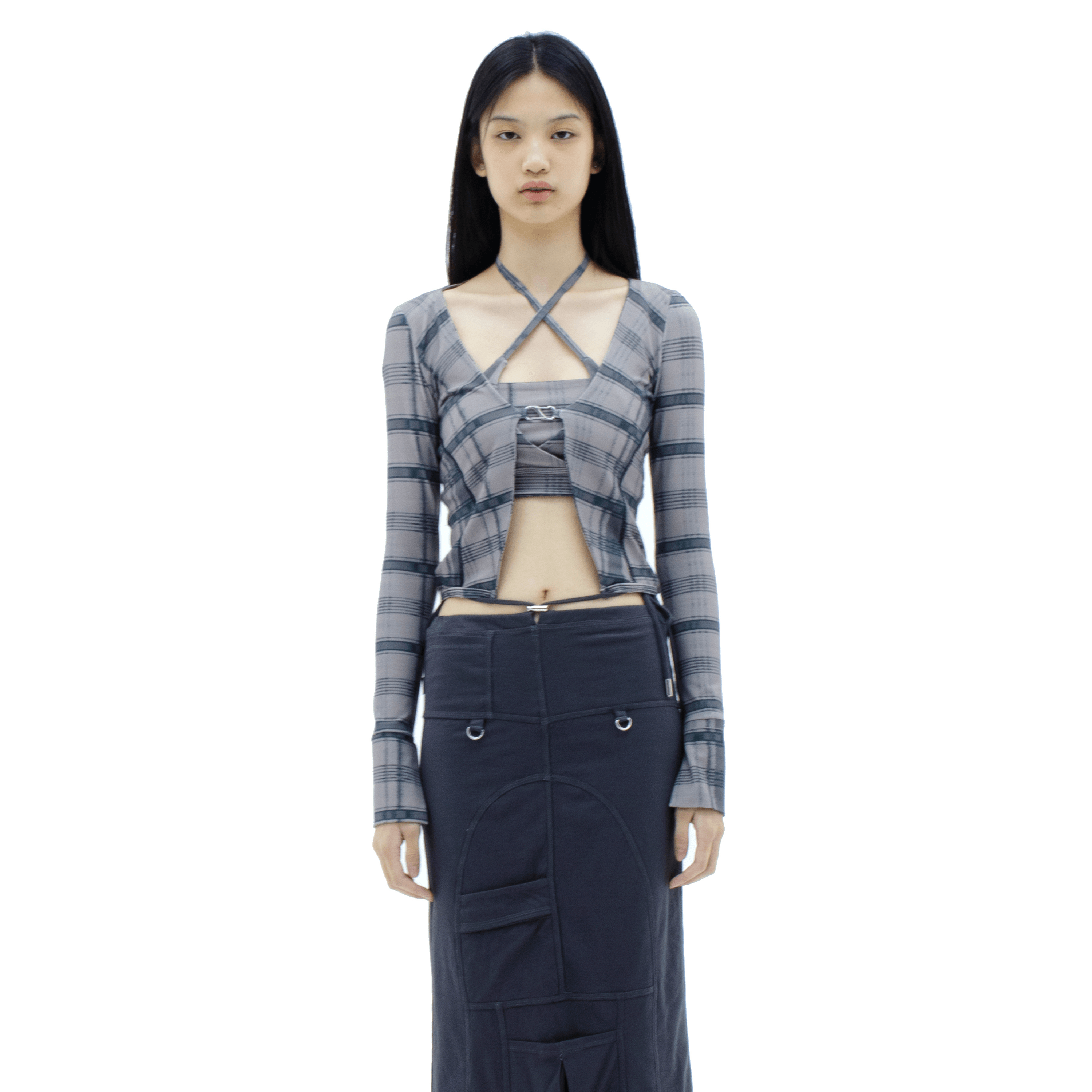 Index Cardigan - Grey