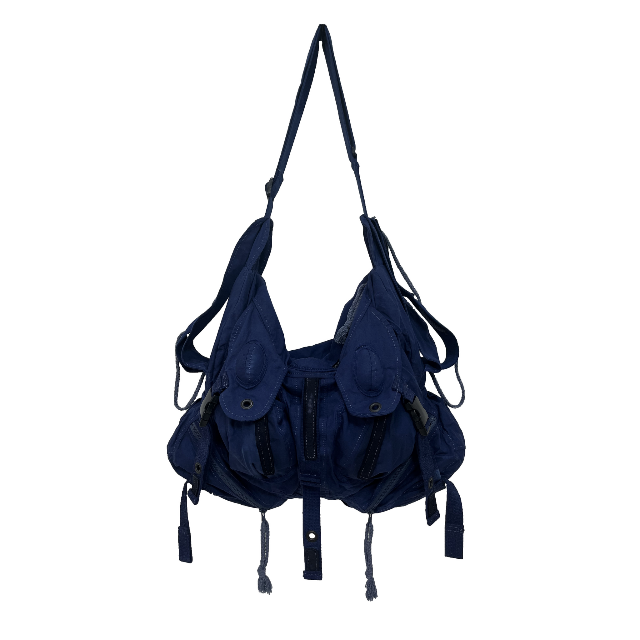 FRENE Bag Beige in Deep Blue