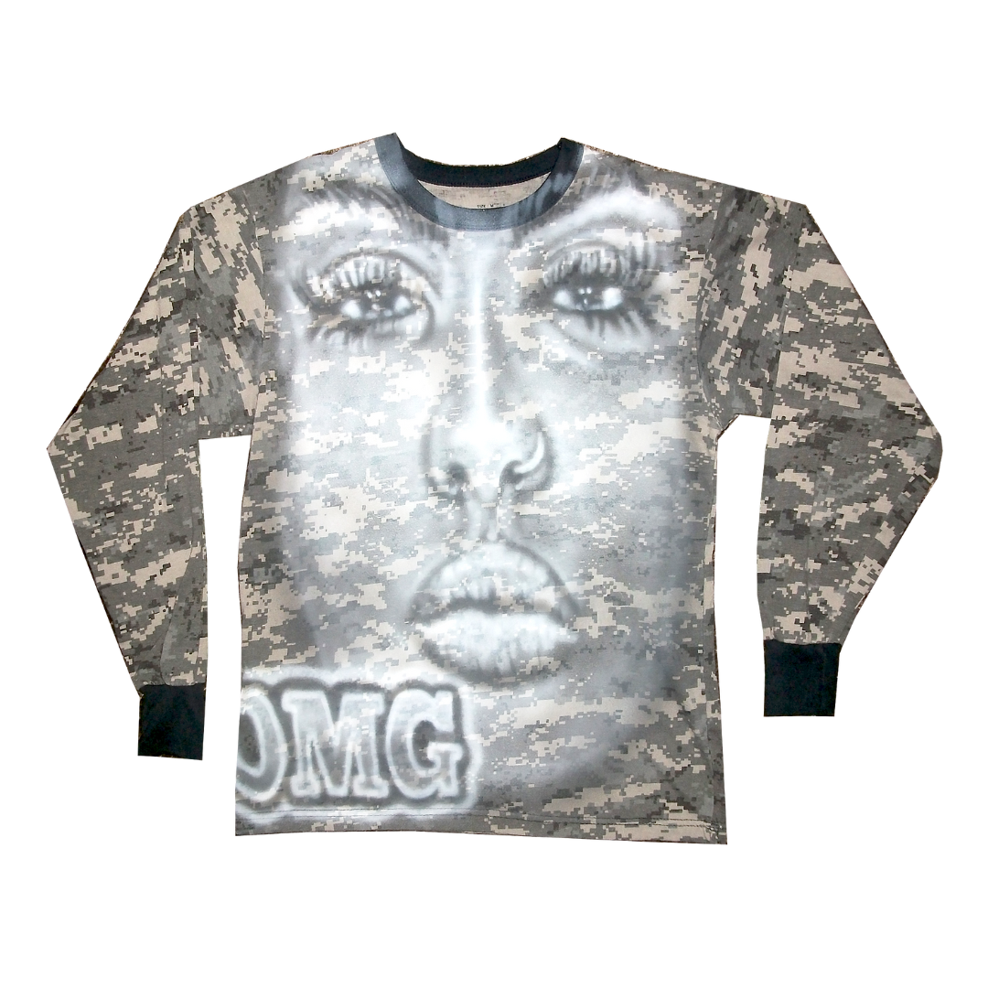 Bimbo Kätzchen Unisex T-Shirt (Rosa/Weiß)