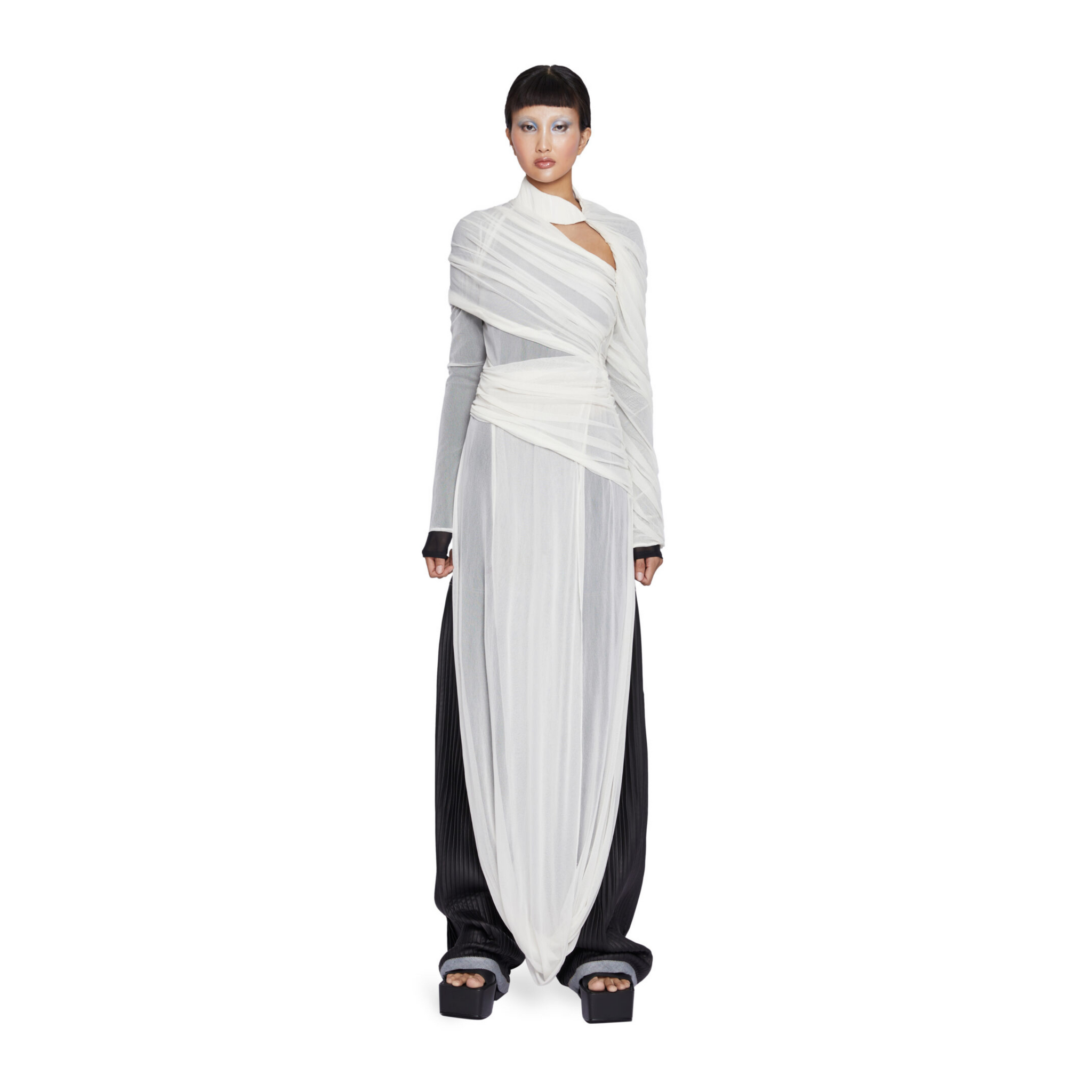 Twisted Slit Dress – ap0cene