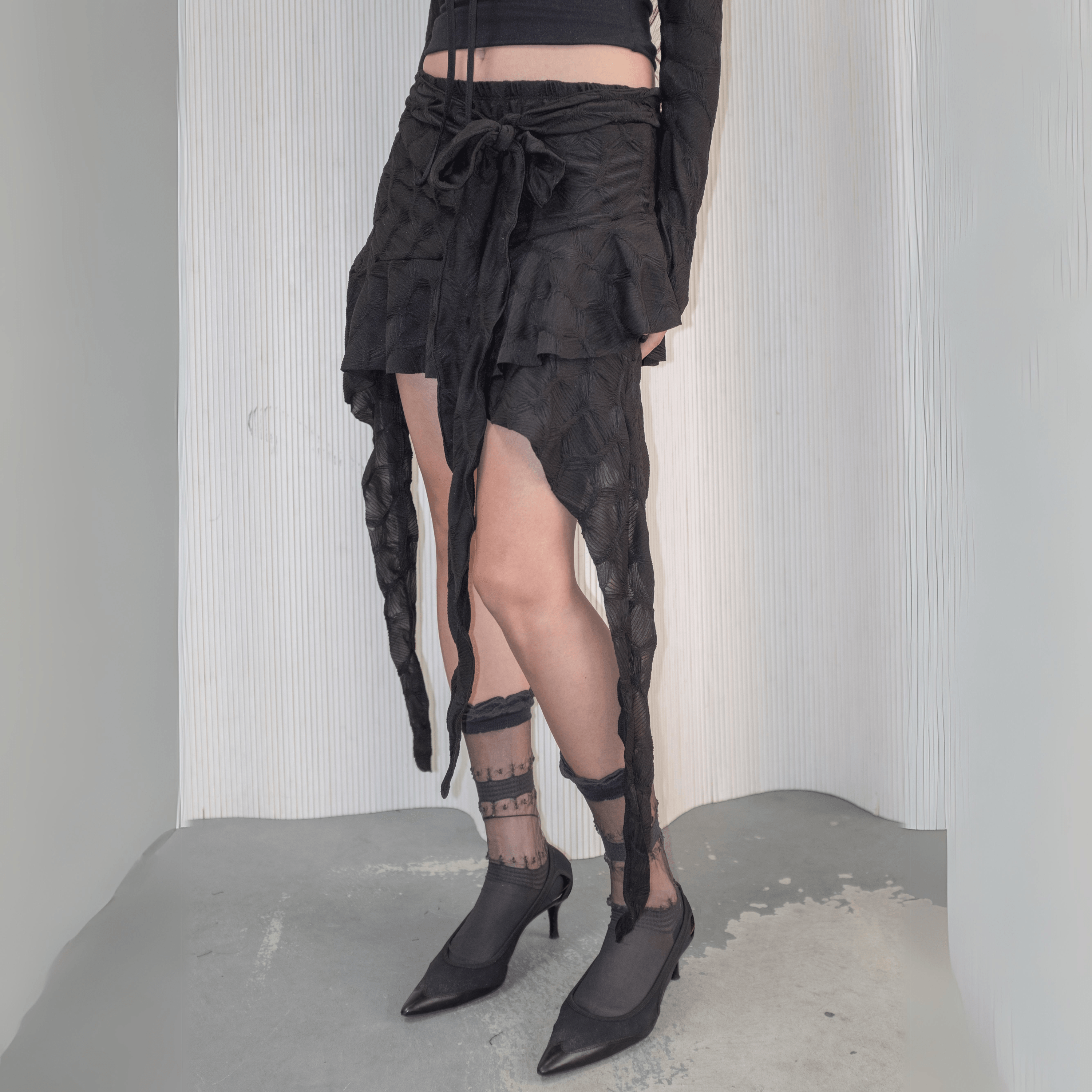 Frou Frou Skirt Black