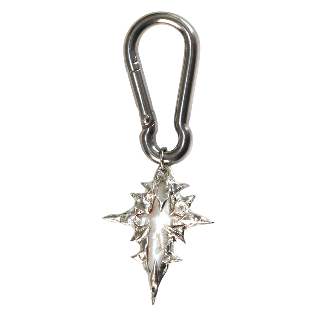 담수 진주 크로스 카라비너