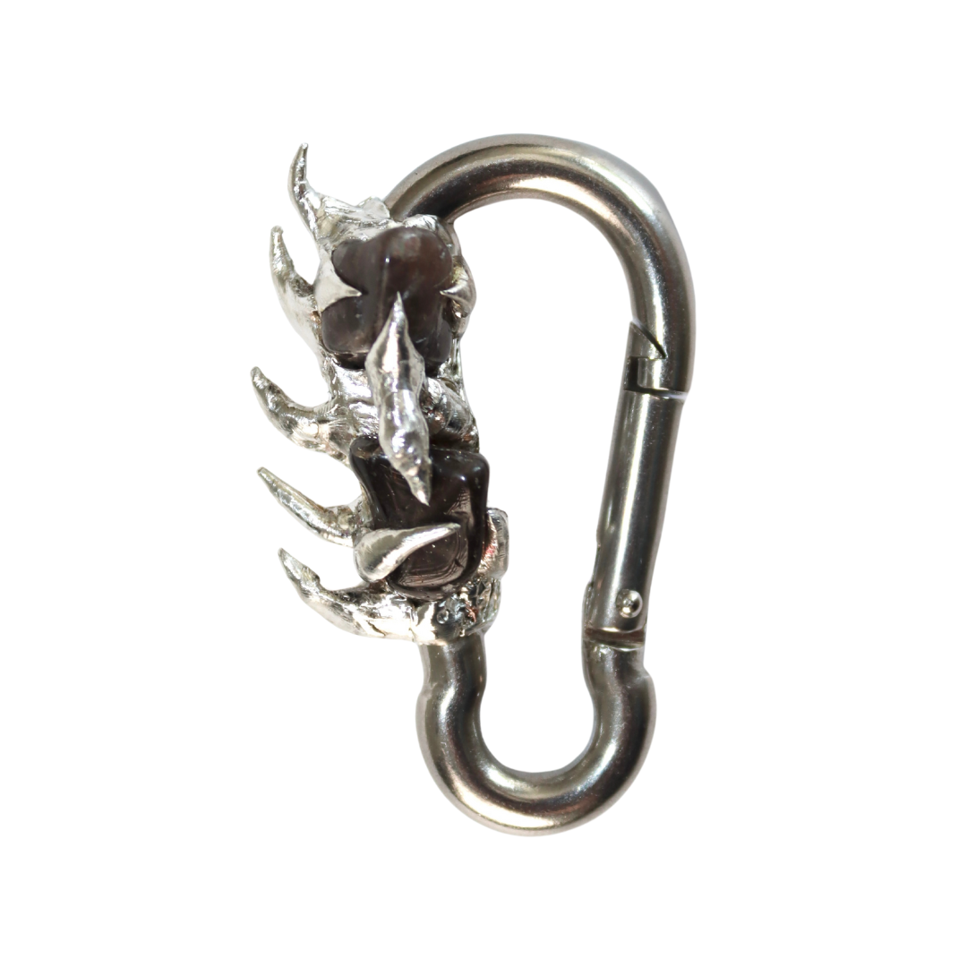 Smoky Quartz Carabiner