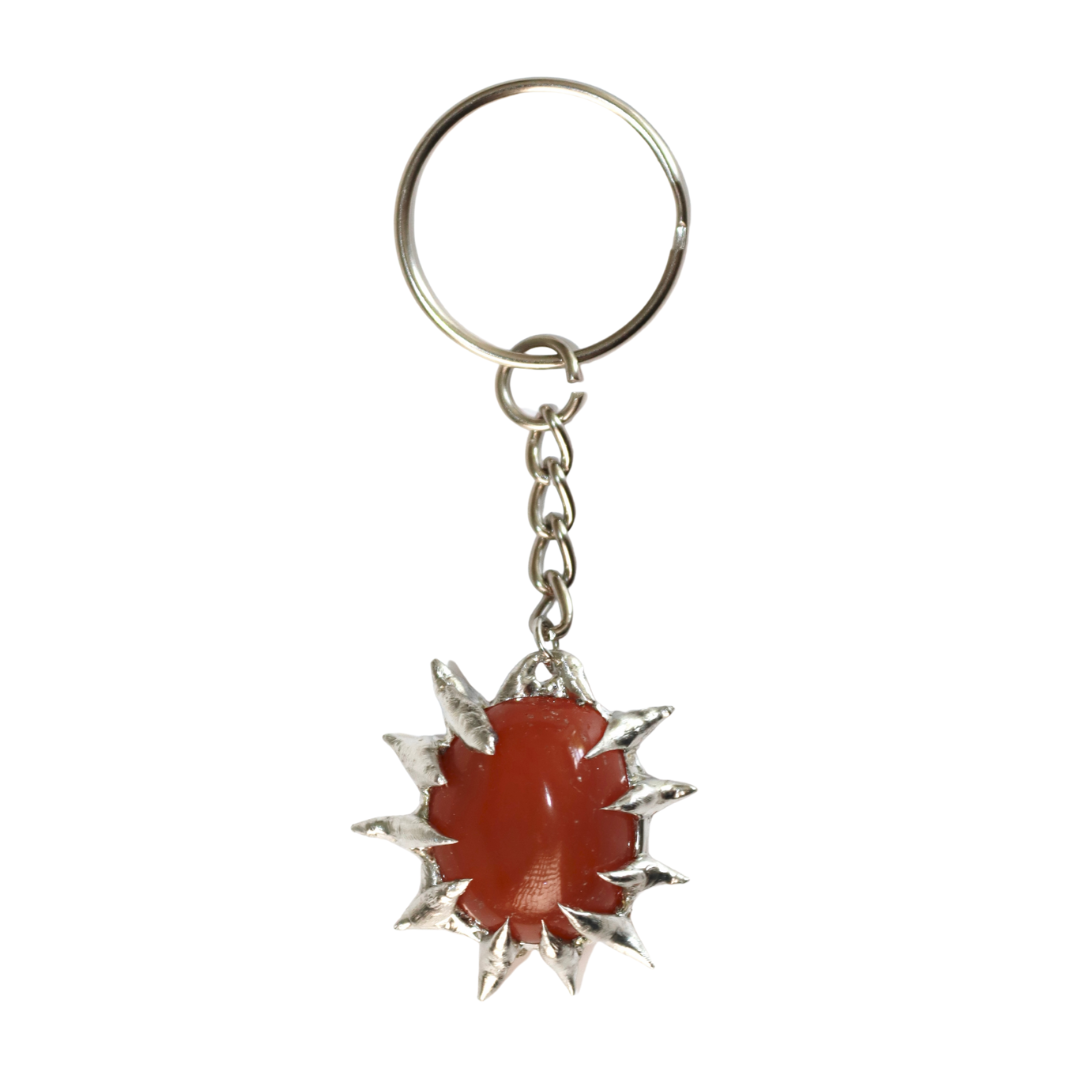 Red Carnelian Keychain