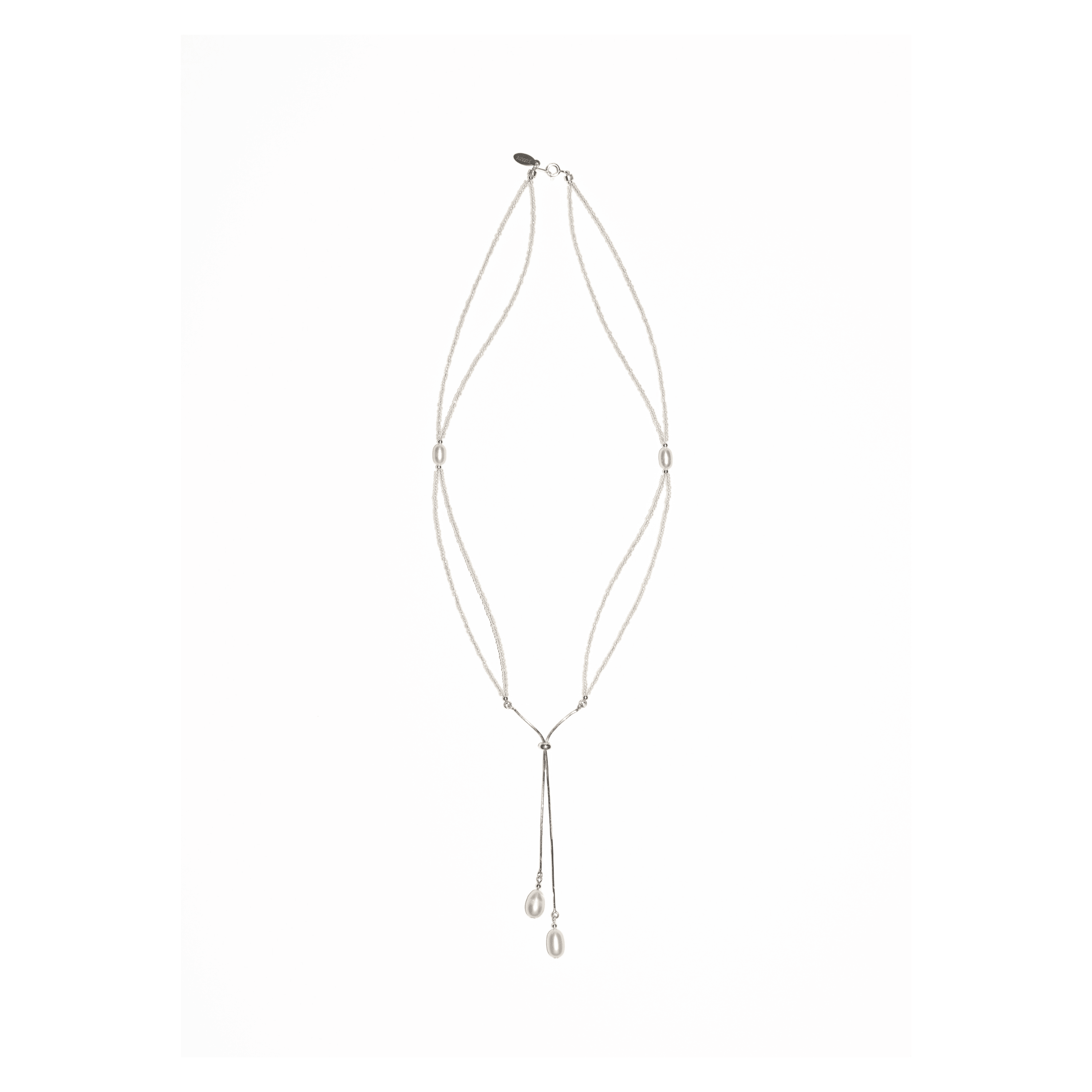Pearl Tassel Necklace 06