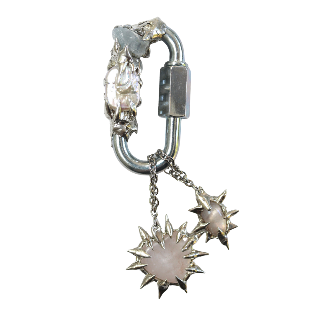 크리스탈 참 카라비너