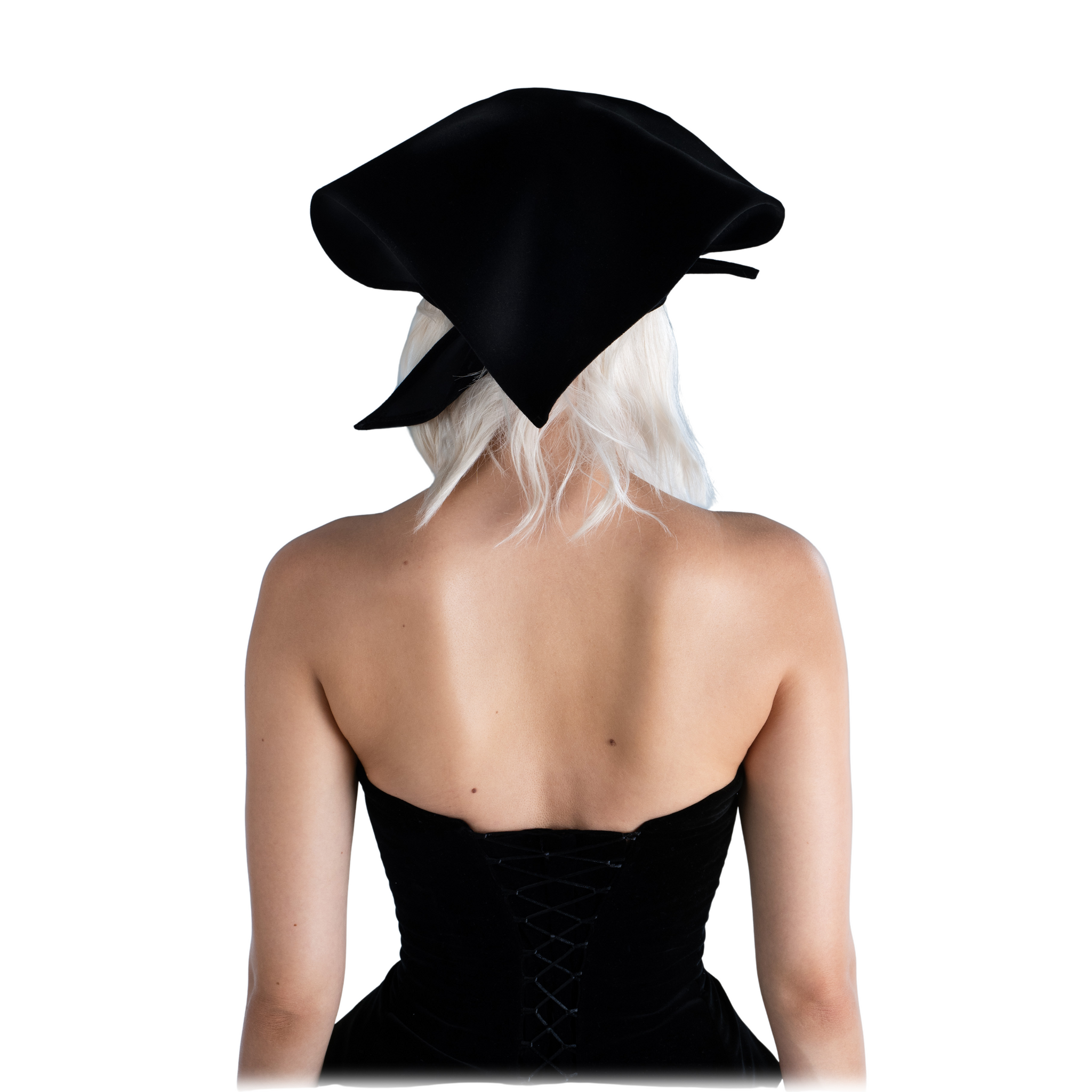 Detachable Scarf Velvet Cap