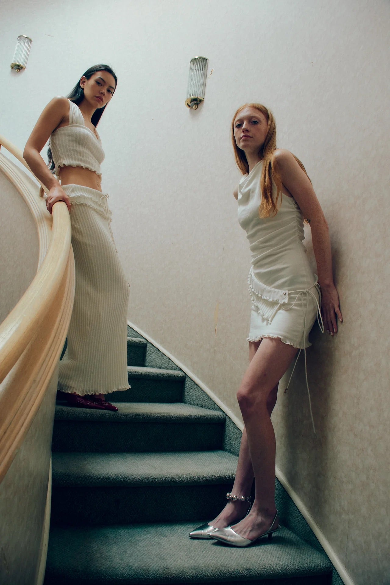 쇼플 타이 벨트 드레스