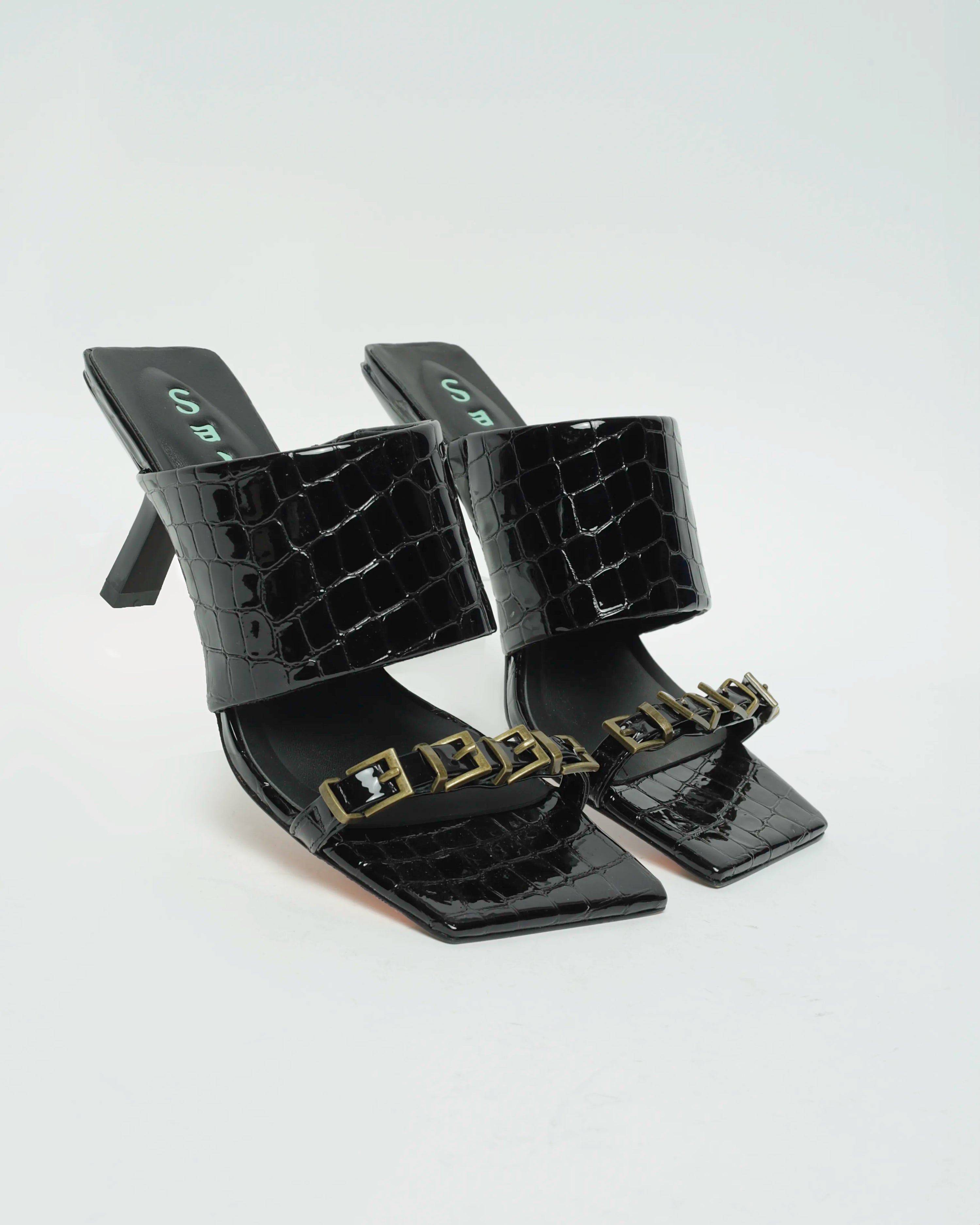 Yoomii Black Croc