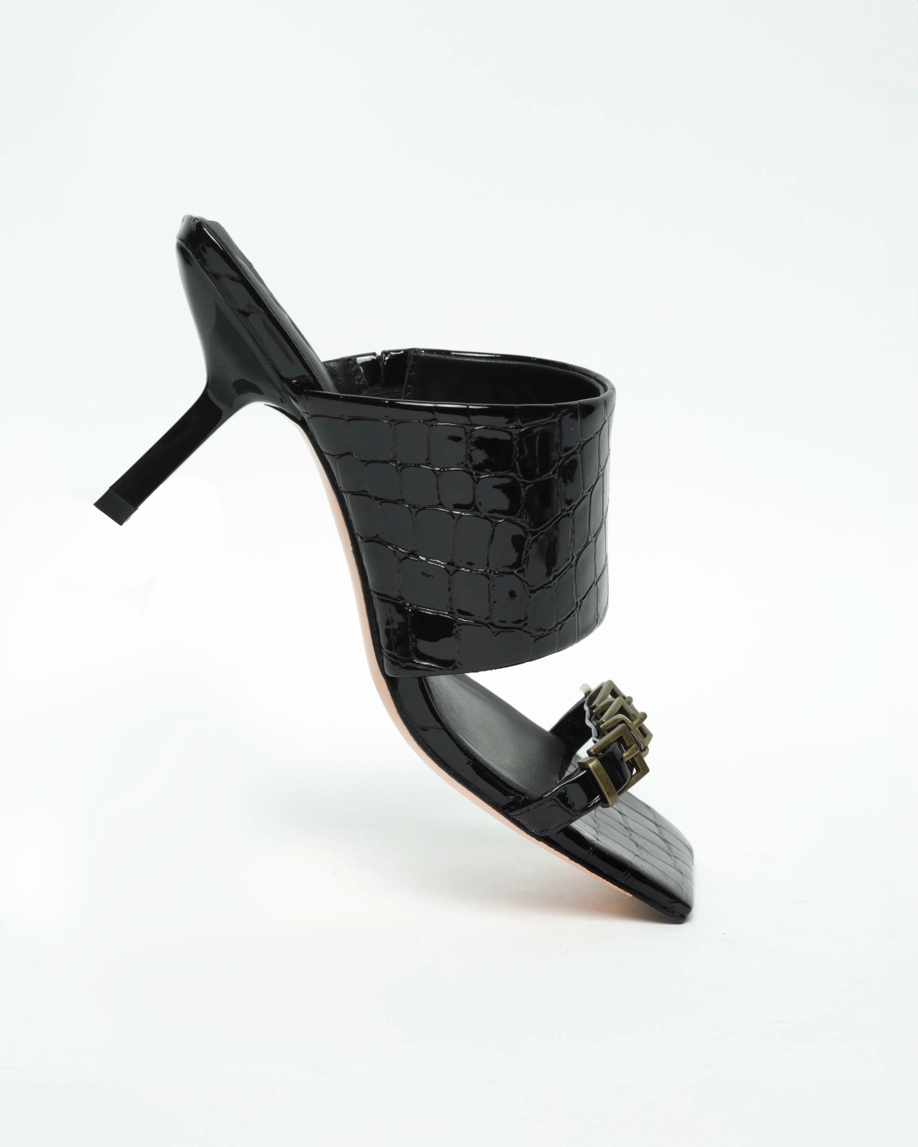 Yoomii Black Croc