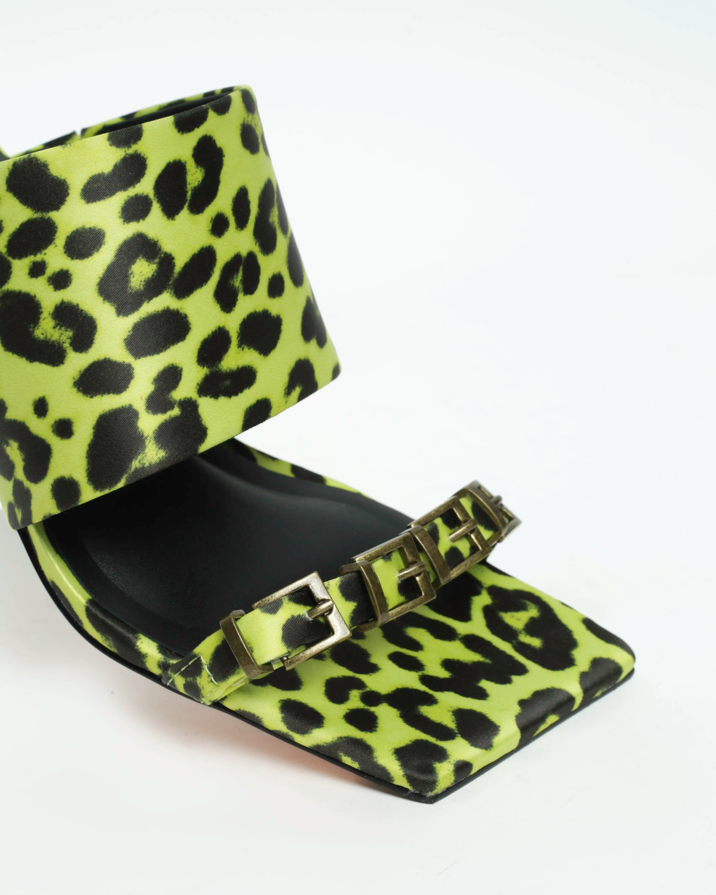 Yoomii Neon Green Leopard