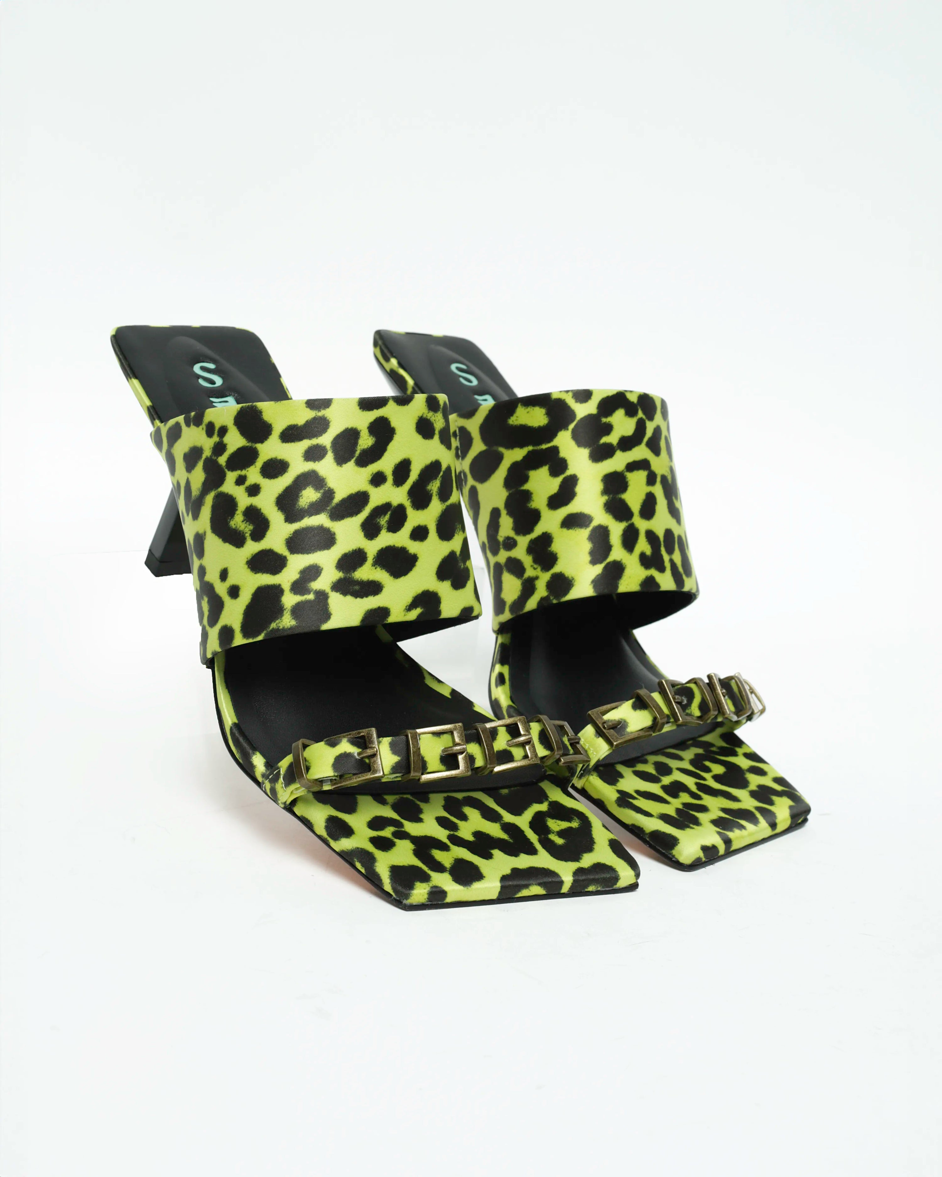 Yoomii Neon Green Leopard