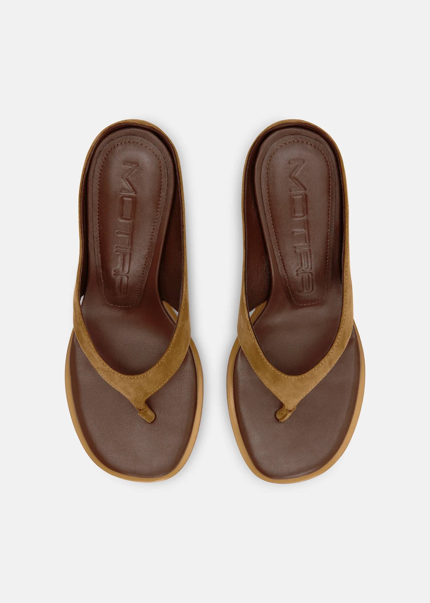 L’absurde Sandal Cigare Brown