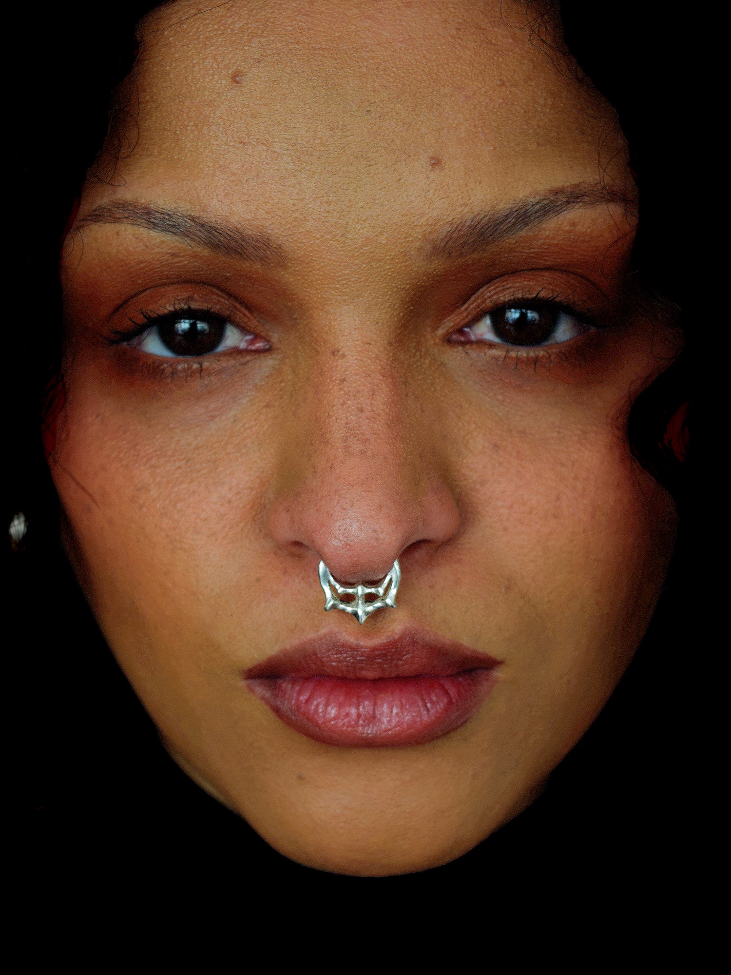 Skeleton Septum Piercing Silver