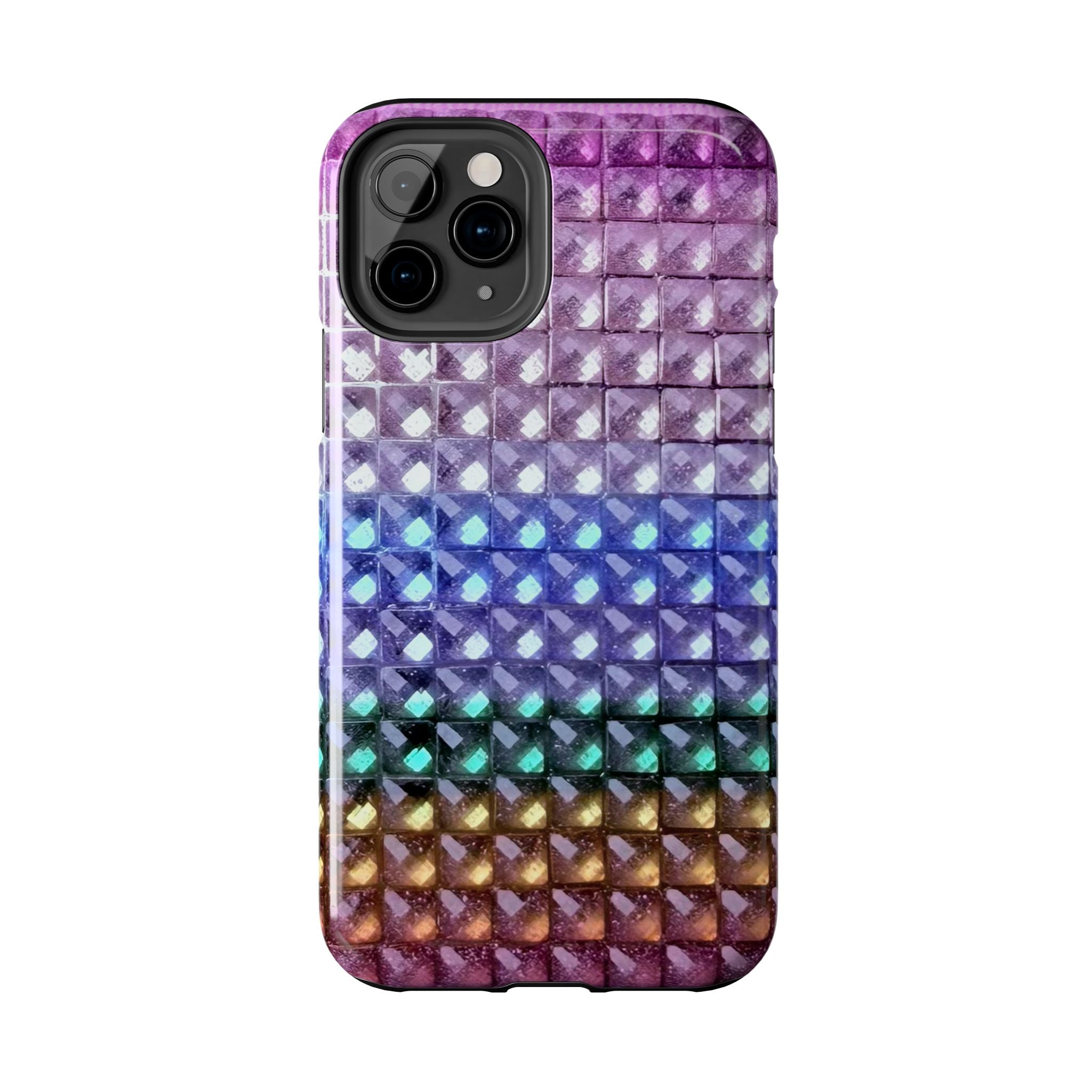 Multicolor Studs Airbrush iPhone Case