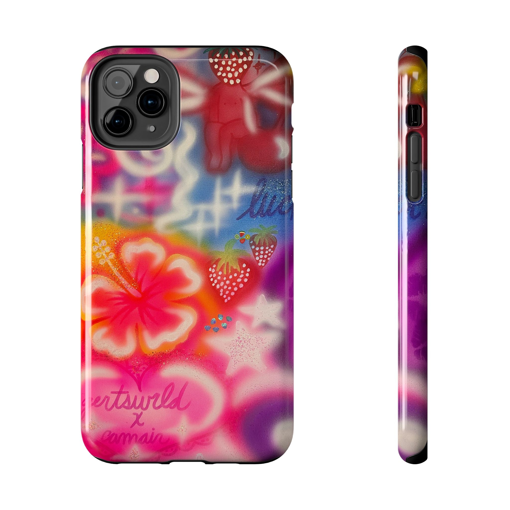 Luck and Luv Airbrush iPhone Case