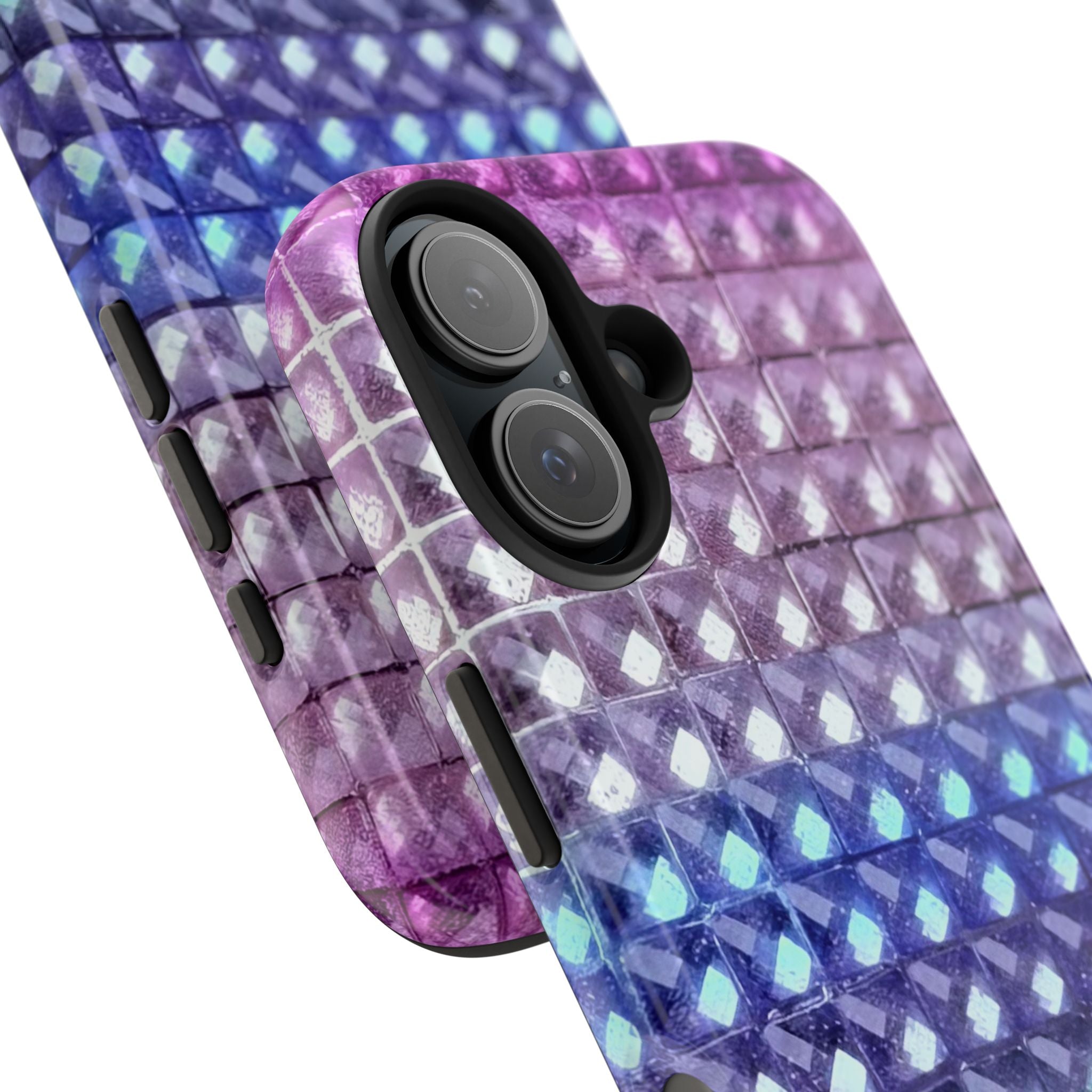 Multicolor Studs Airbrush iPhone Case