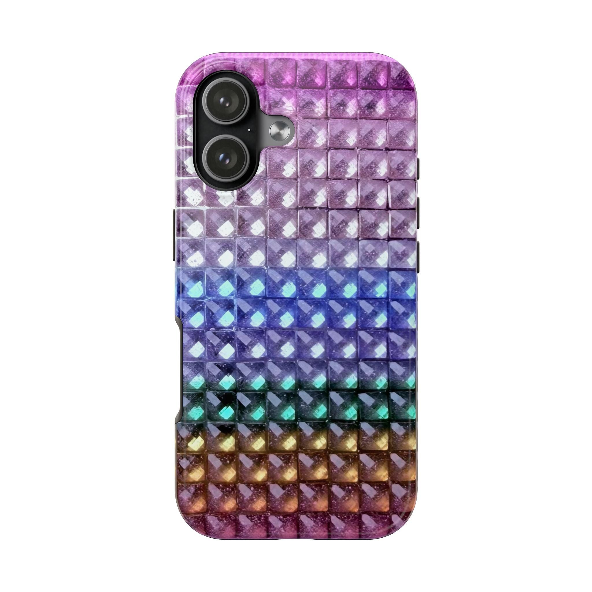 Multicolor Studs Airbrush iPhone Case