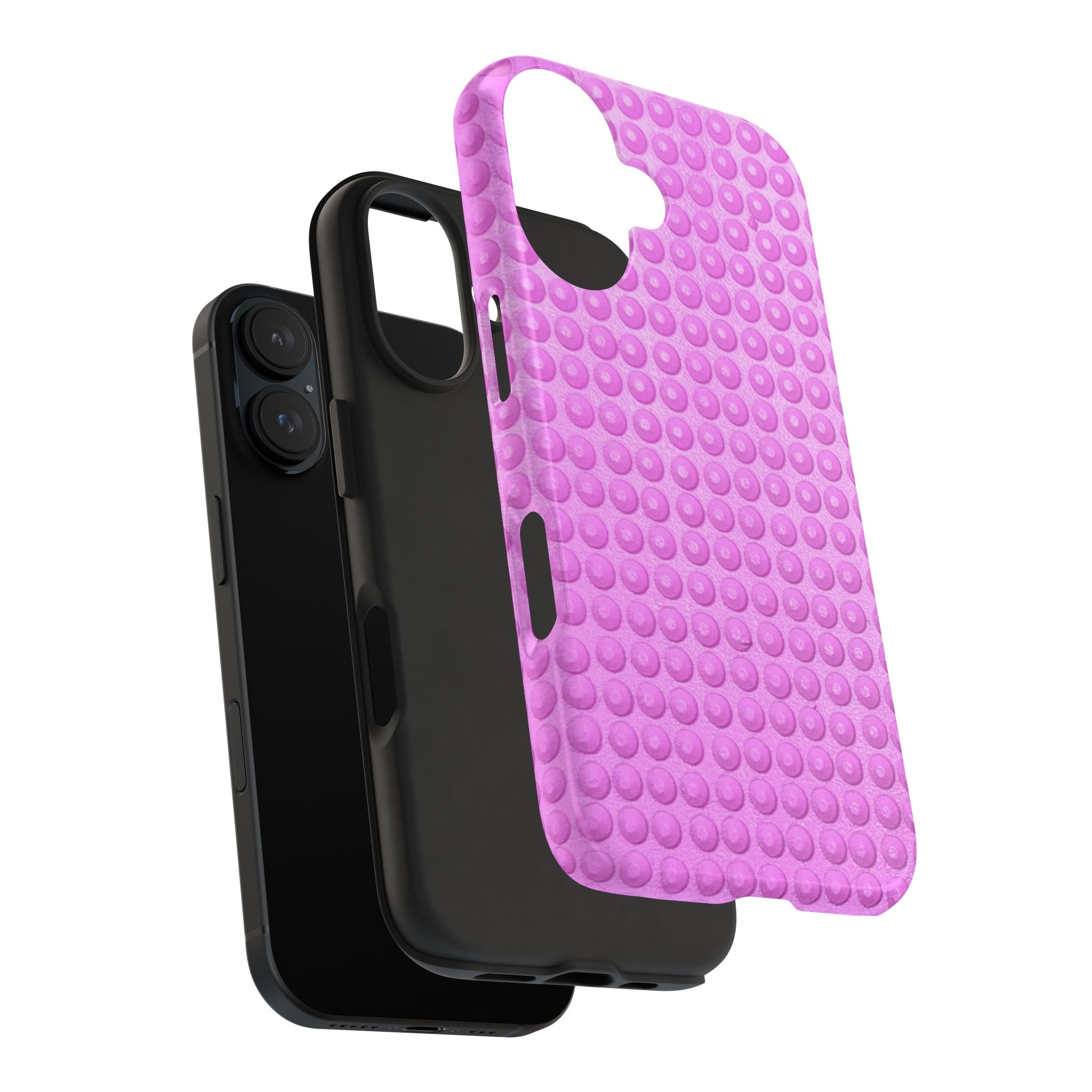 Pink Studs Airbrush iPhone Case