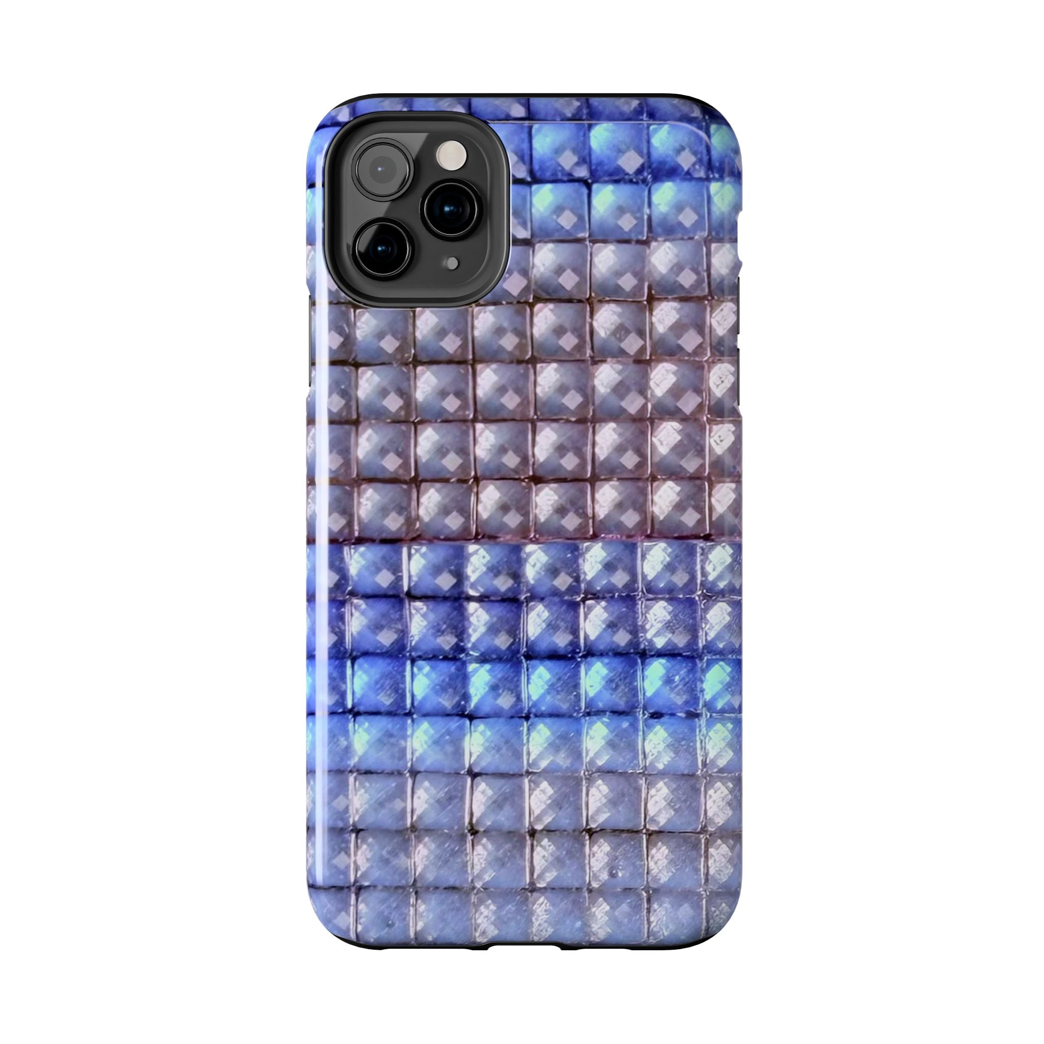 Blue Studs Airbrush iPhone Case