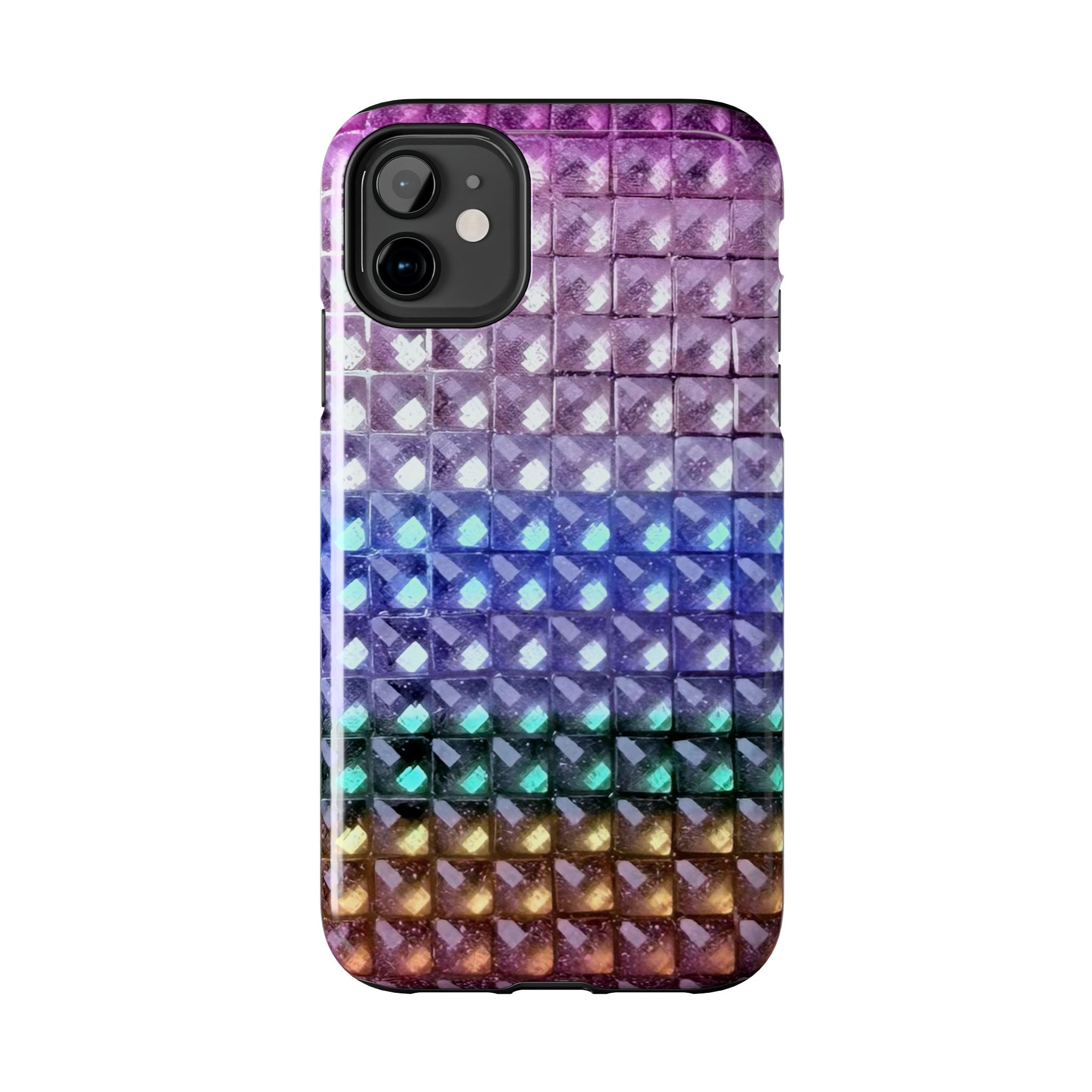 Multicolor Studs Airbrush iPhone Case