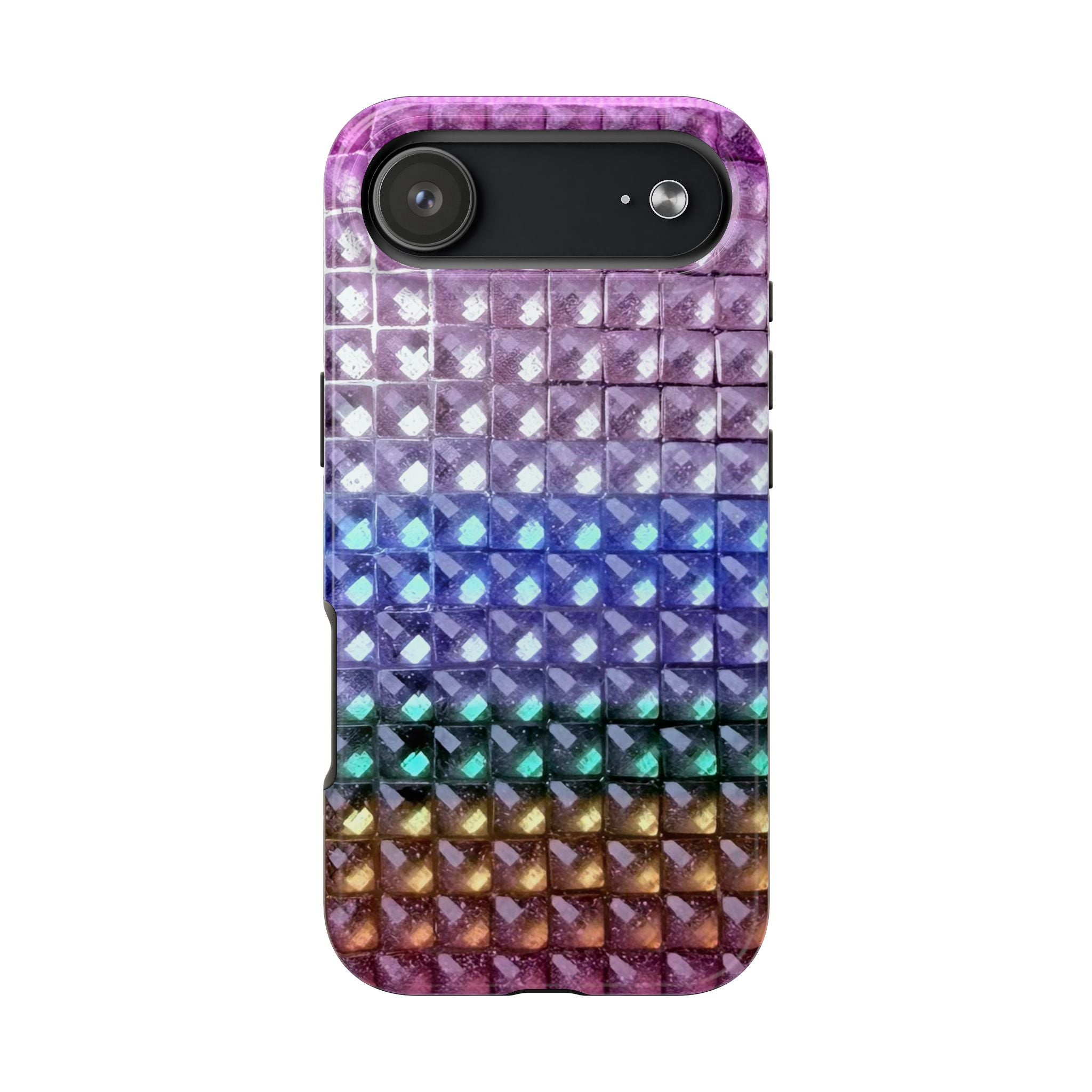Multicolor Studs Airbrush iPhone Case
