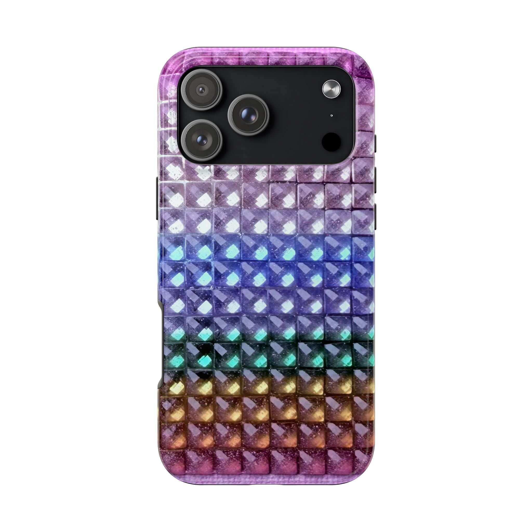 Multicolor Studs Airbrush iPhone Case