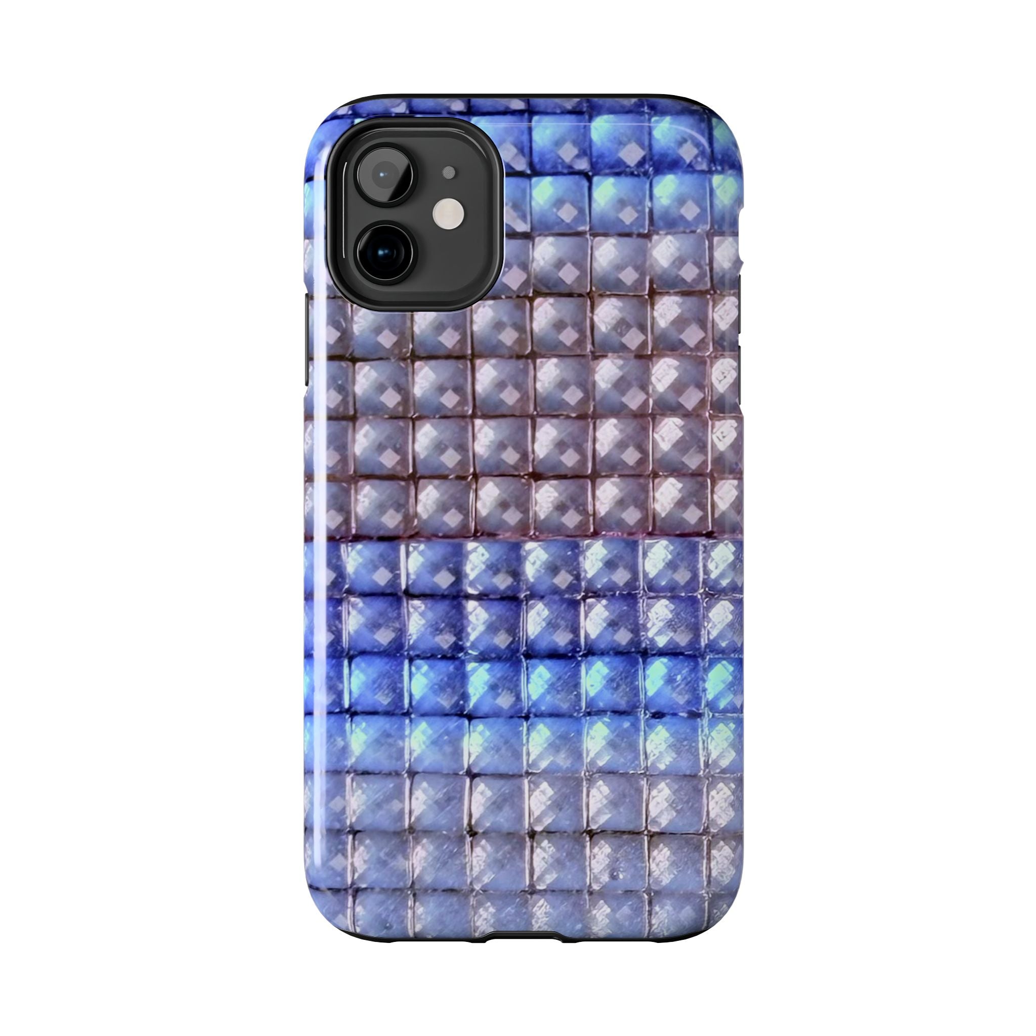 Blue Studs Airbrush iPhone Case