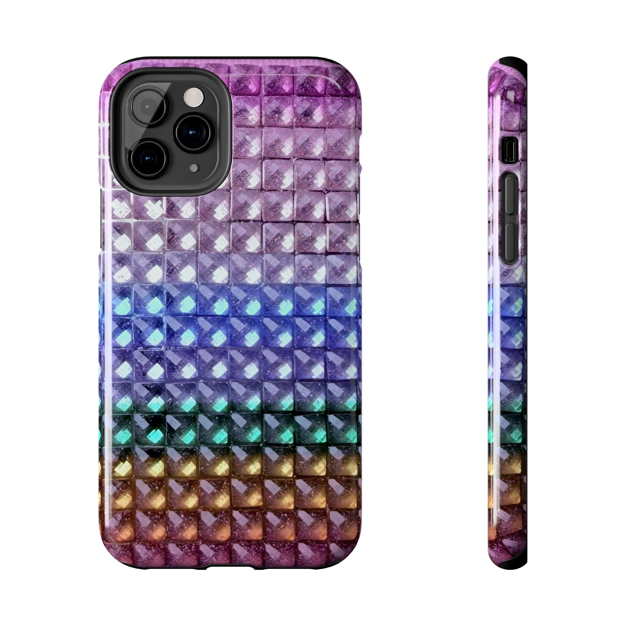 Multicolor Studs Airbrush iPhone Case