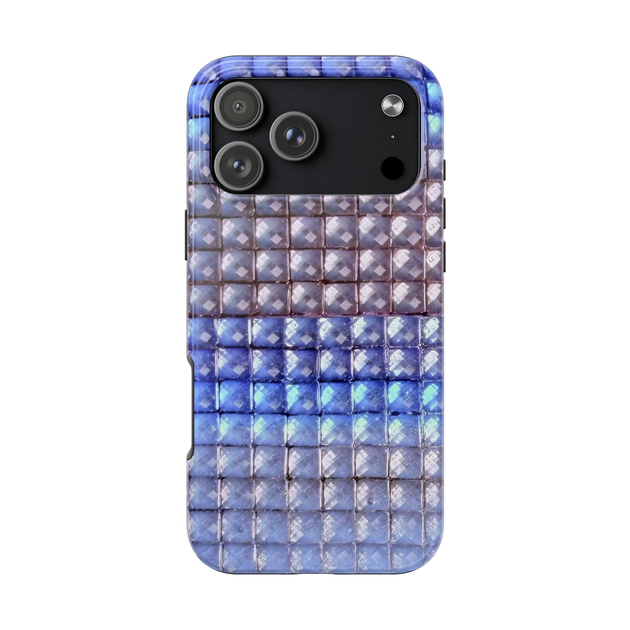 Blue Studs Airbrush iPhone Case