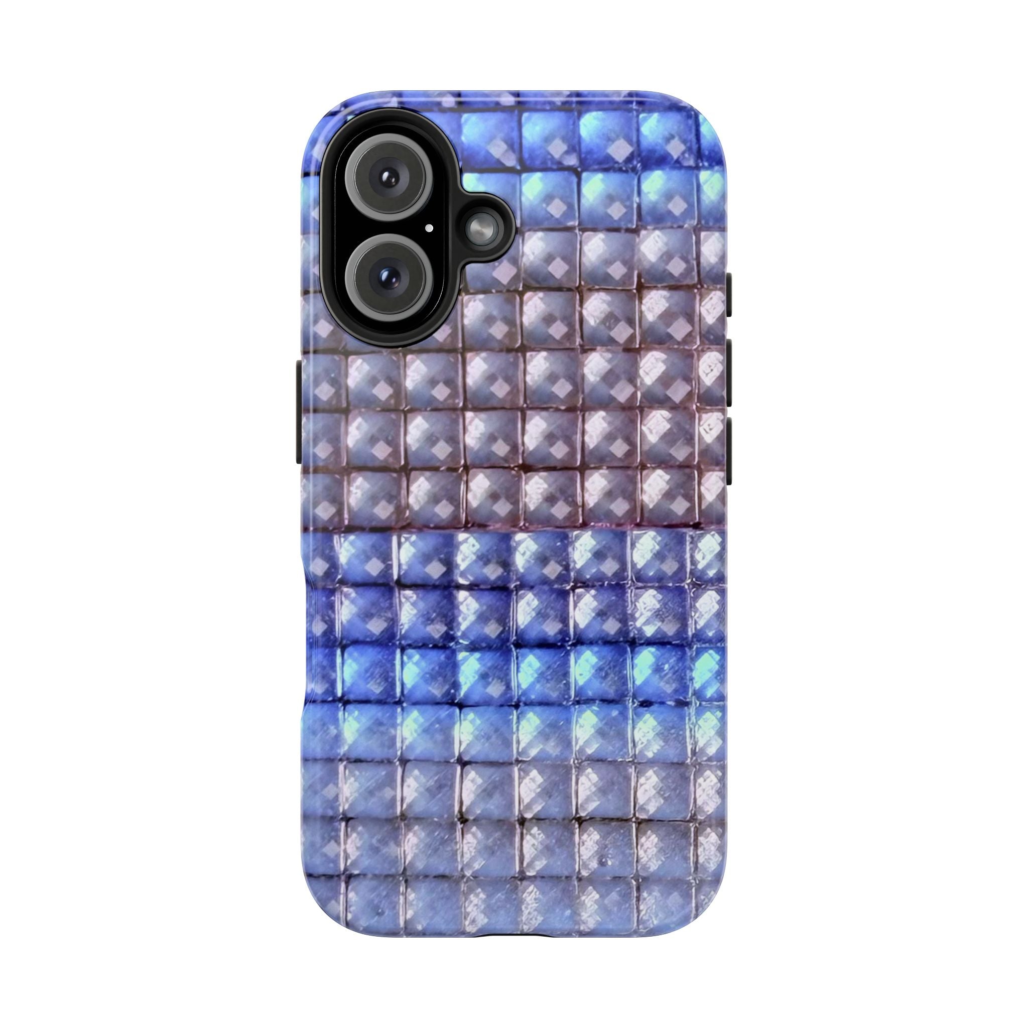 Blue Studs Airbrush iPhone Case