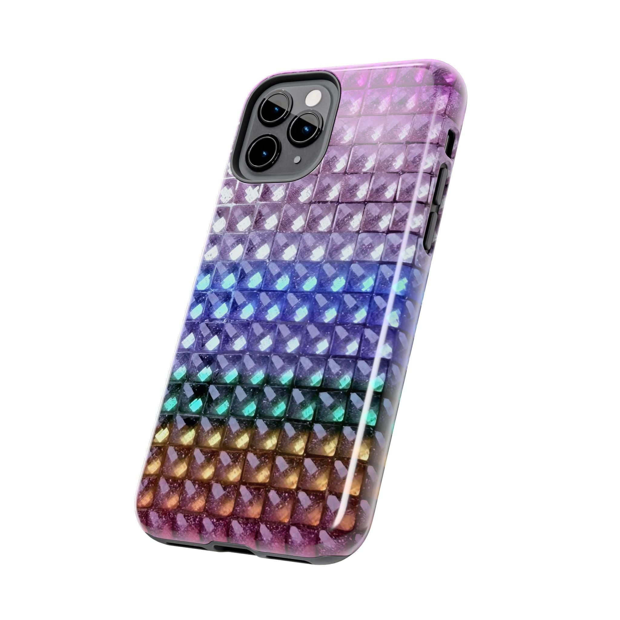 Multicolor Studs Airbrush iPhone Case