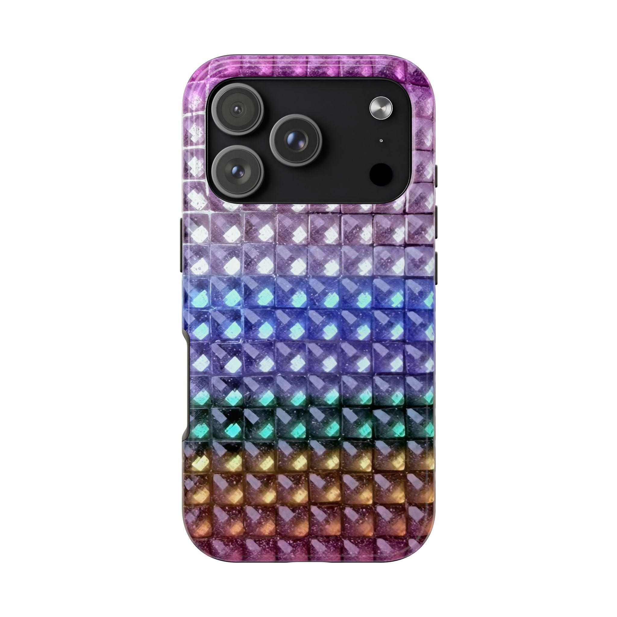 Multicolor Studs Airbrush iPhone Case