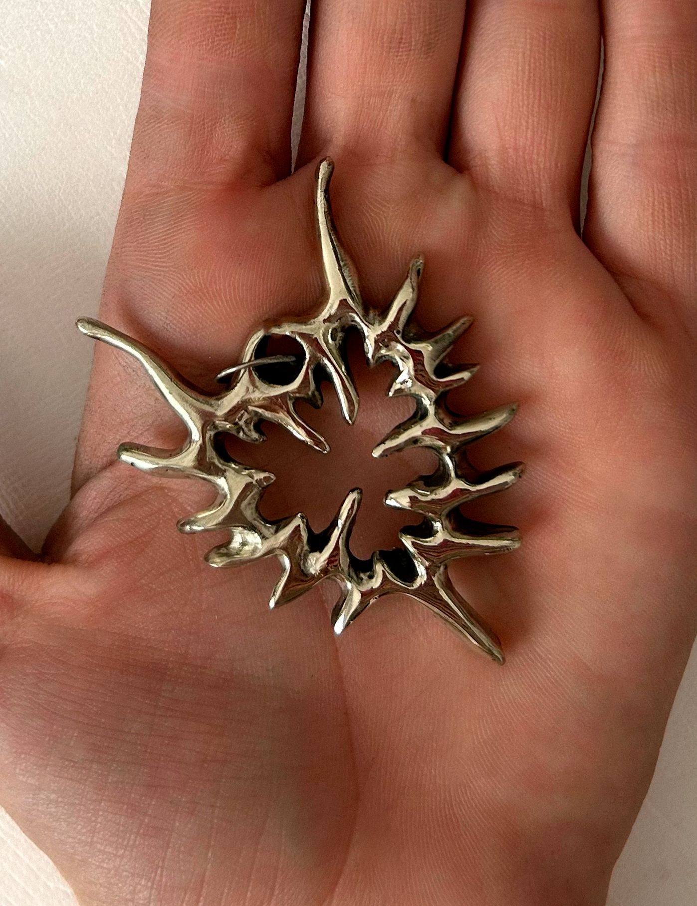 Abstract Heart Necklace