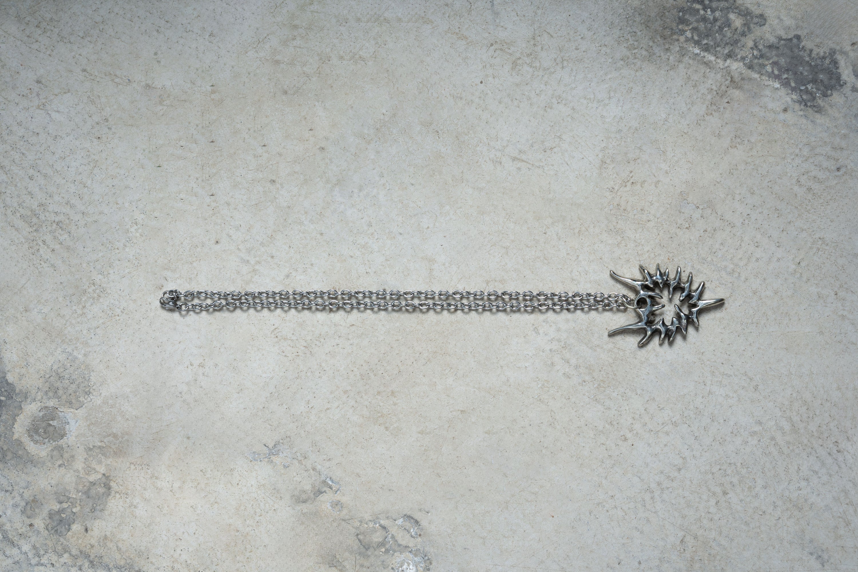 Abstract Heart Necklace