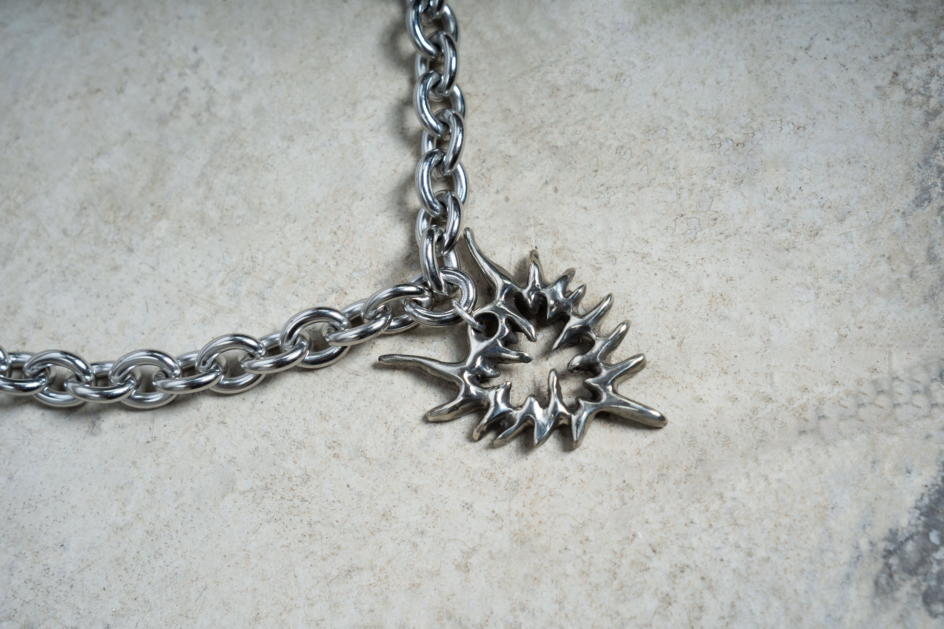 Abstract Heart Necklace