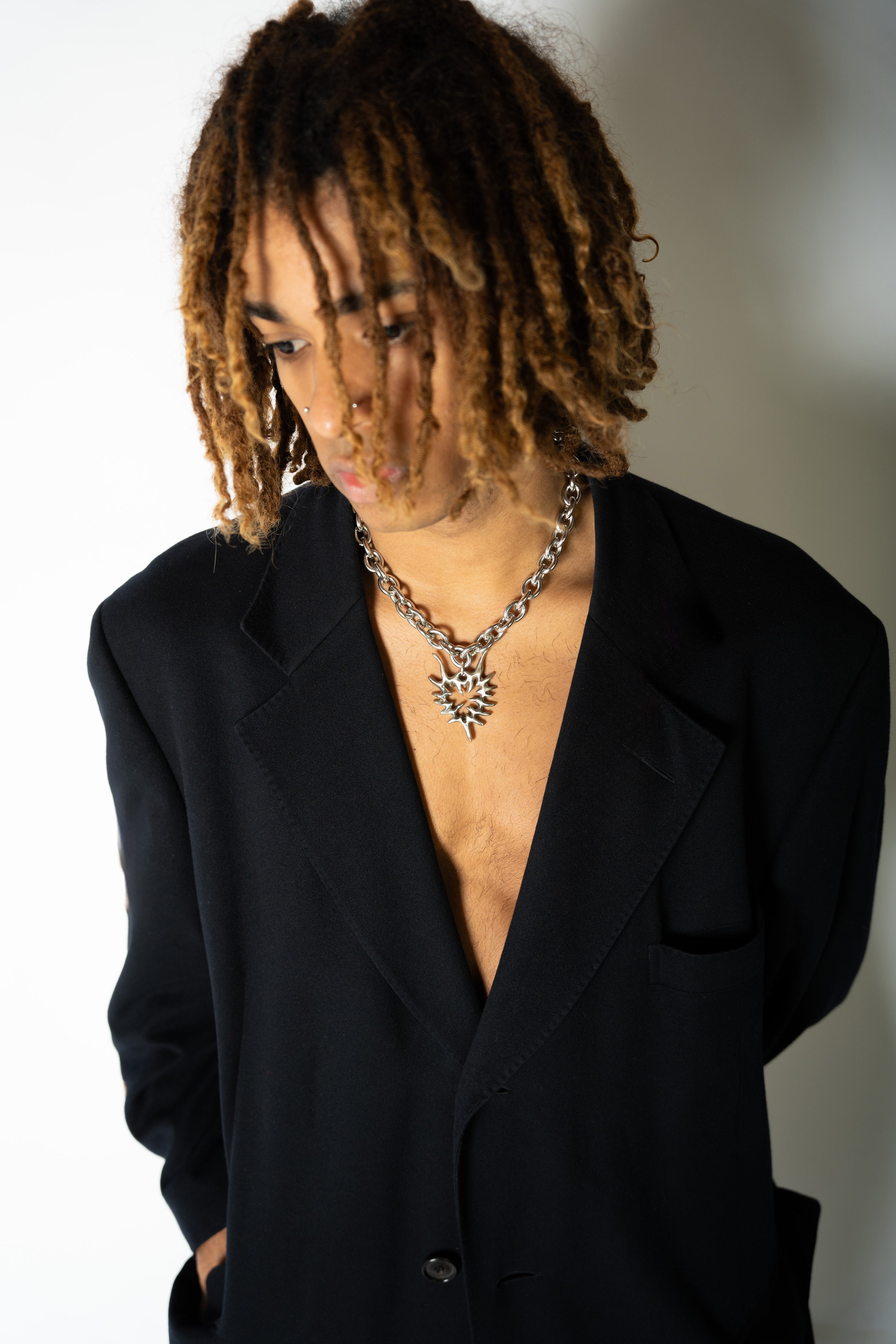 Abstract Heart Necklace